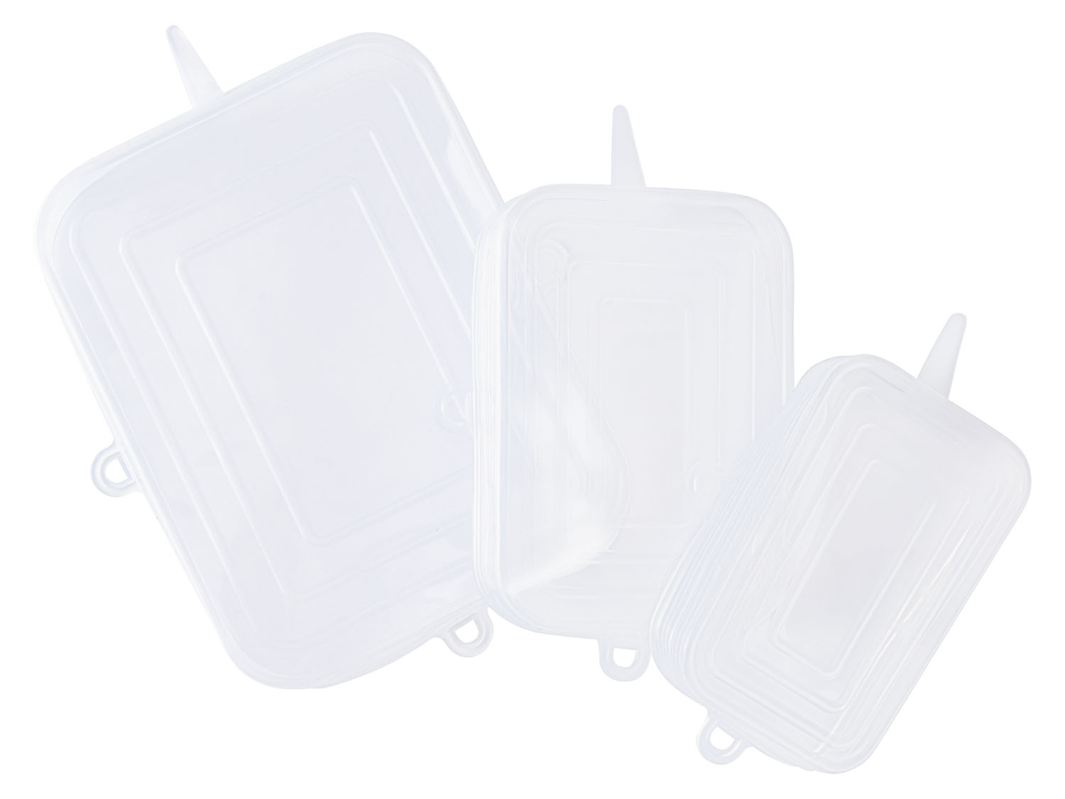 ERNESTO Siliconen dekselset (Hoekig, 3-delig) (4055332099174)