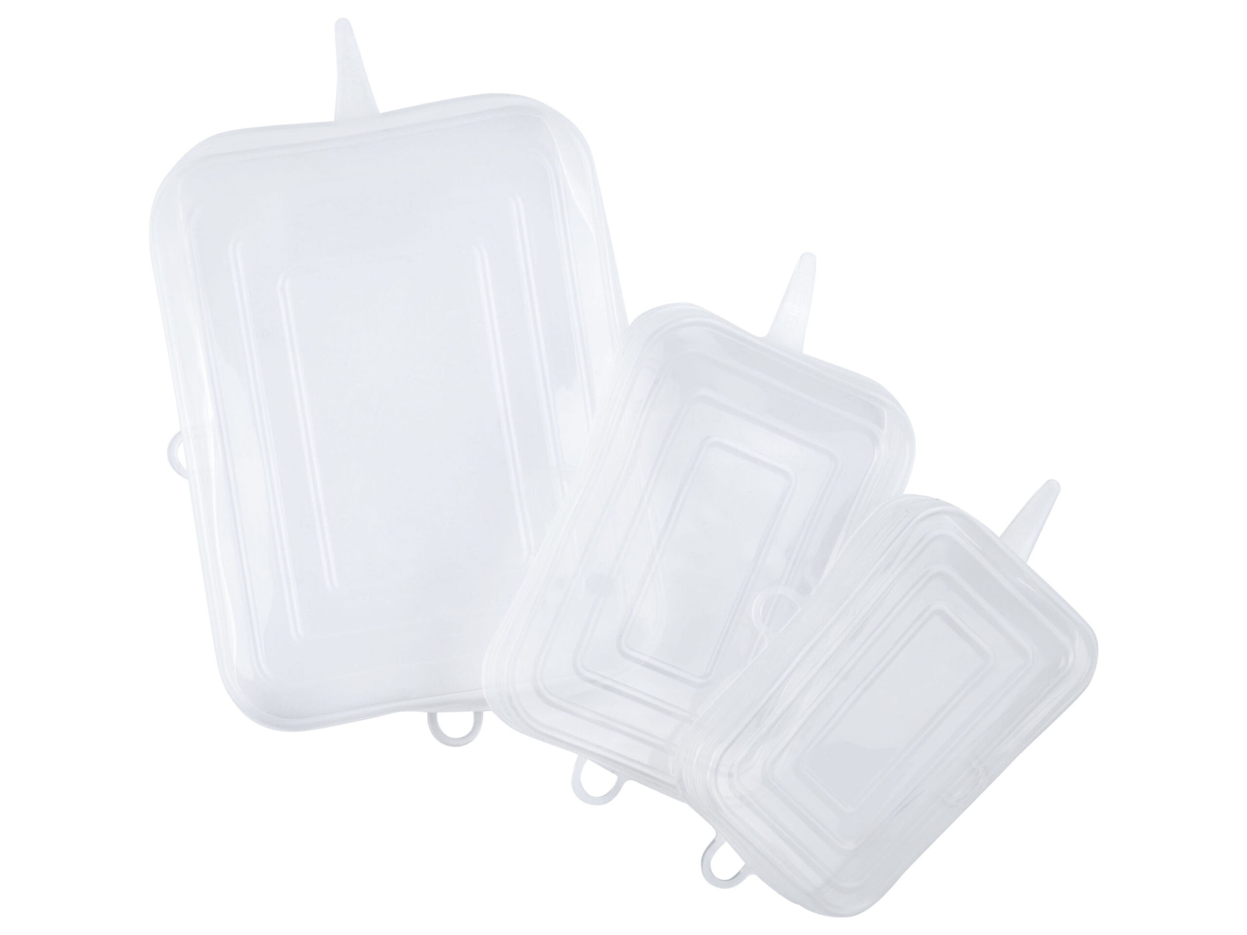 ERNESTO Siliconen dekselset (Hoekig, 3-delig) (4055334402491)