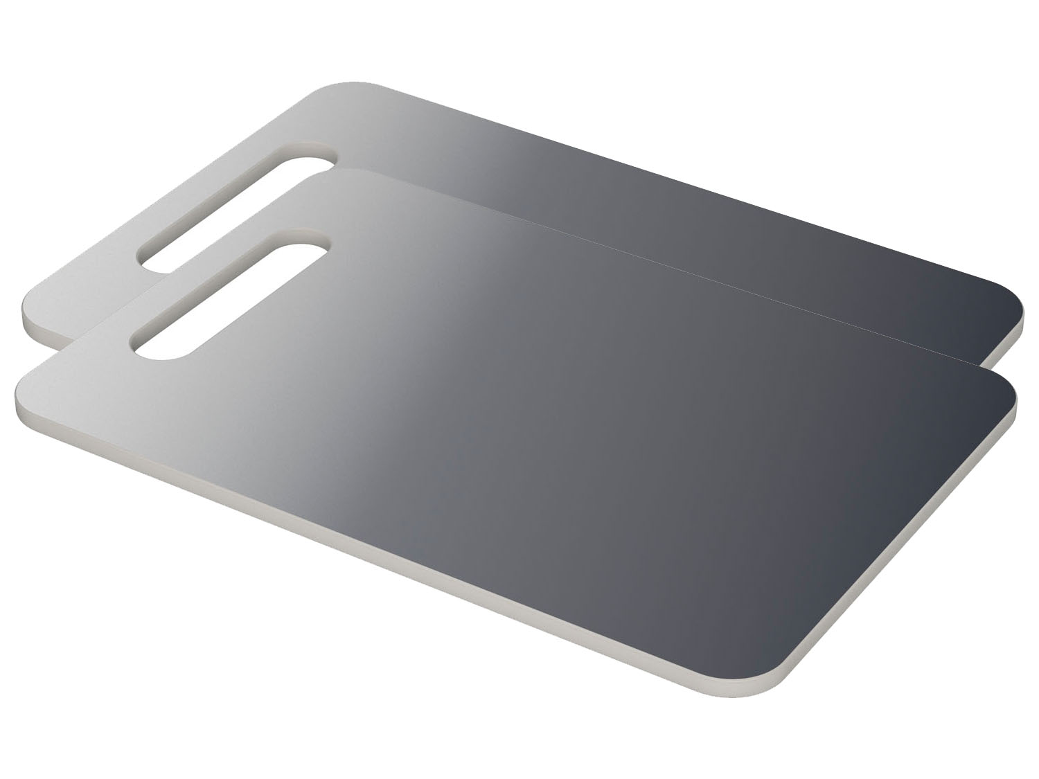 ERNESTO Snijplank (2-delig, grijs) (4055334737982)