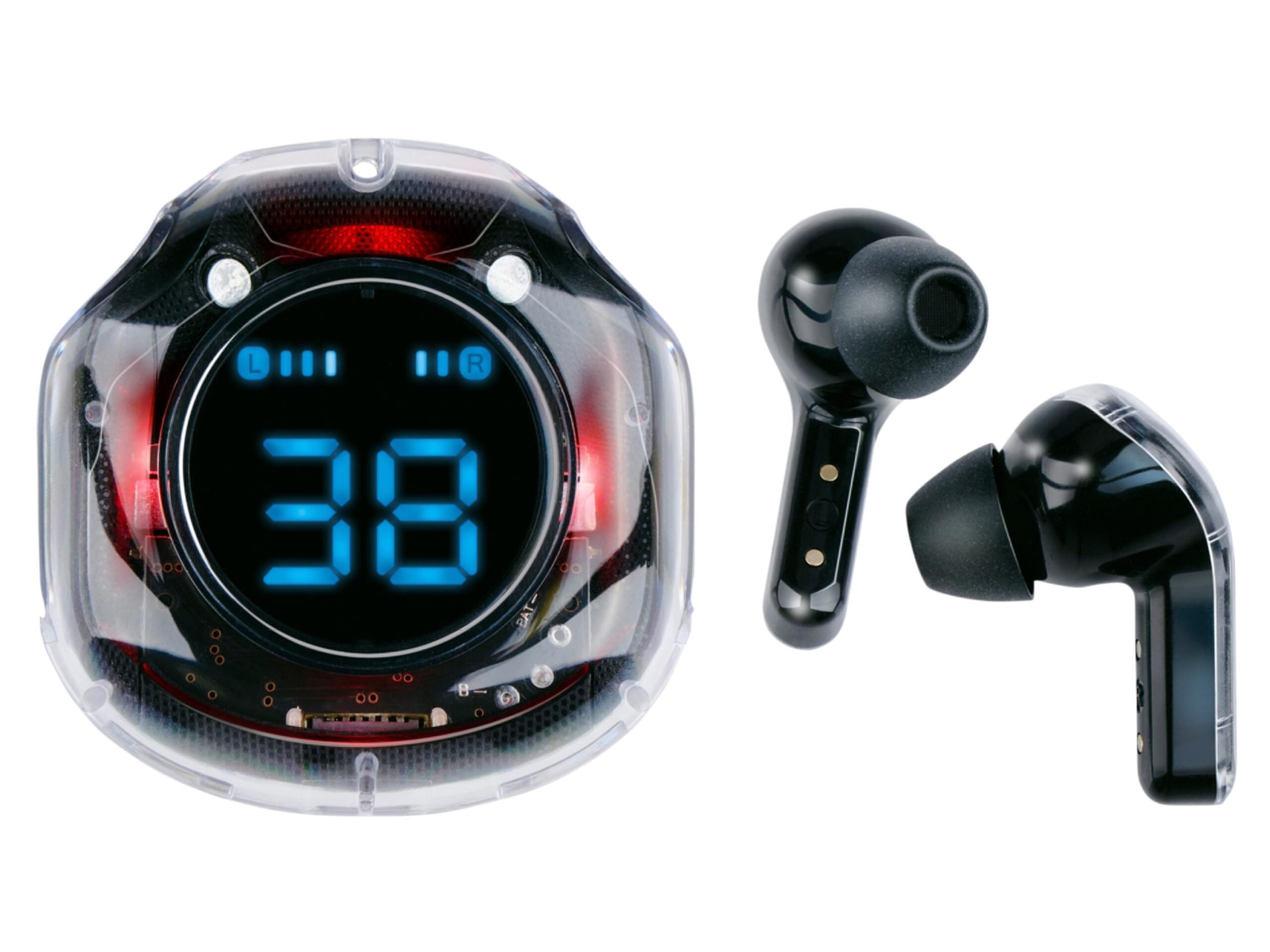 GRUNDIG Draadloze oortjes, powerbank of QI Lader (True Wireless Stereo stijl A) (8711252270715)