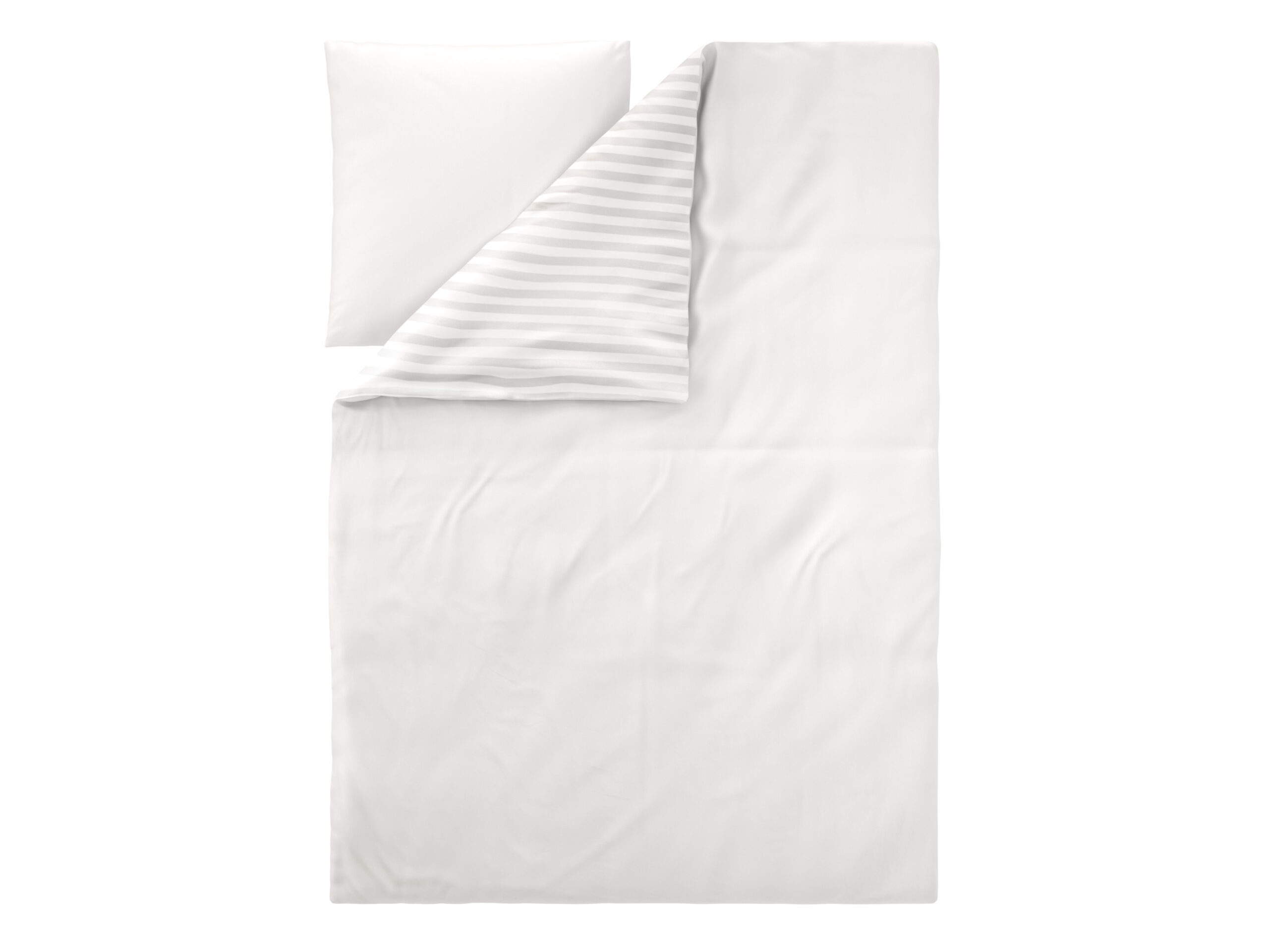 LIVARNO Bamboe dekbedovertrek 140 x 200 cm (Wit) (4054599271972)