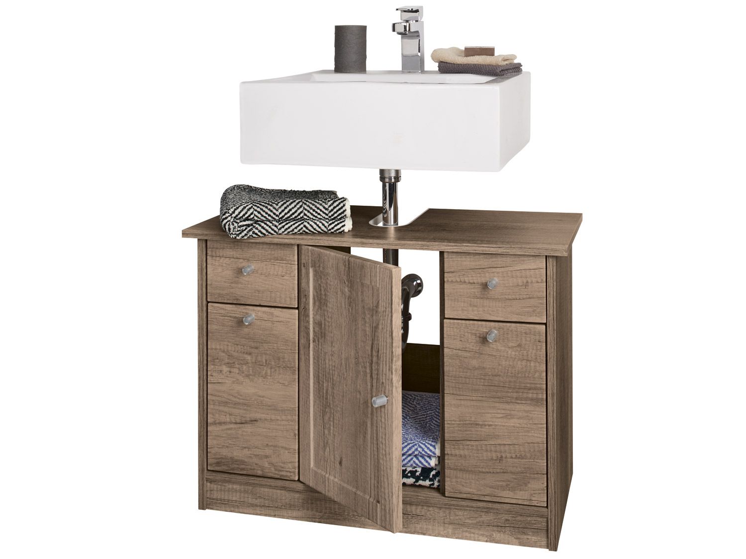 LIVARNO LIVING Wastafelonderkast wild eiken look (4029494085771)