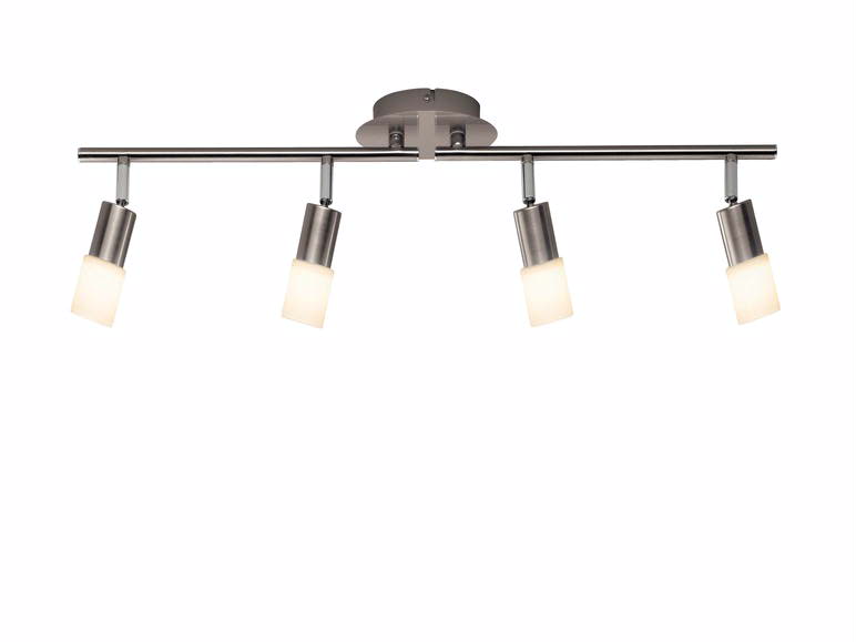 LIVARNO LUX LED-plafondlamp (Plafondlamp met wit gestructureerd witglas) (4002707304357)