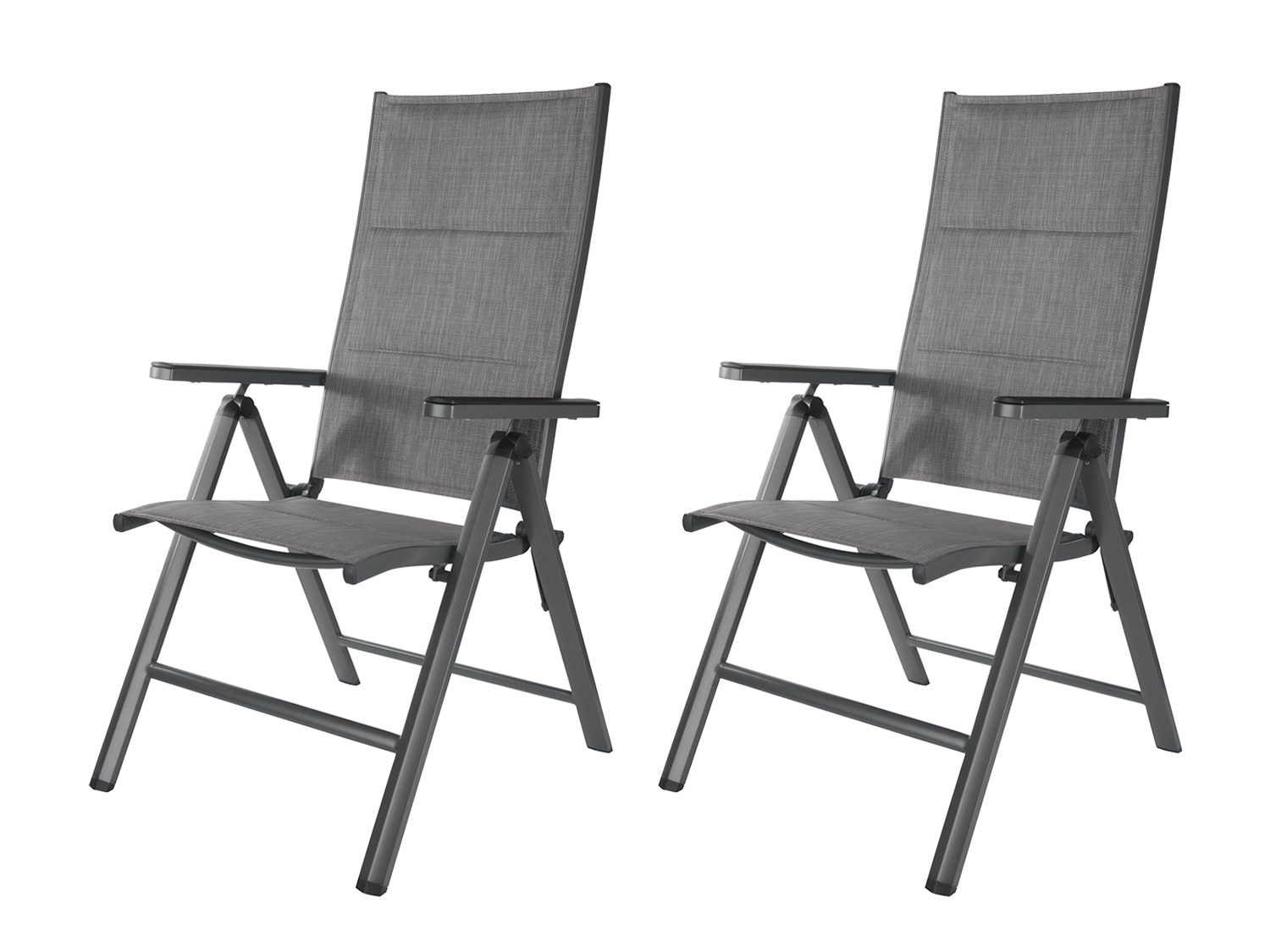 LIVARNO home 2 verstelbare tuinstoelen Toronto Deluxe (4052916312643)