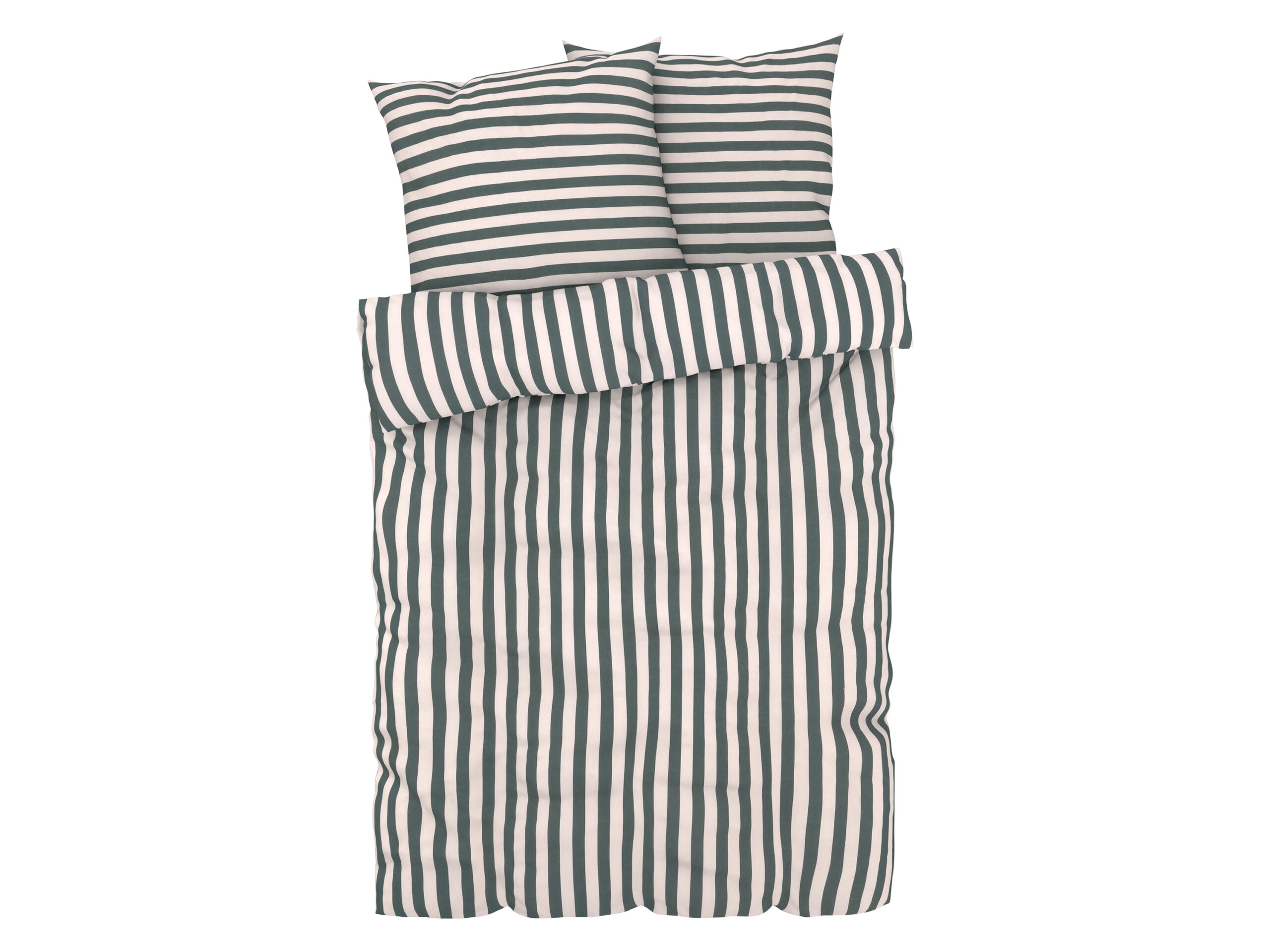 LIVARNO home Fijn renforcé beddengoed 240 x 220 cm (Groen) (4334036082041)