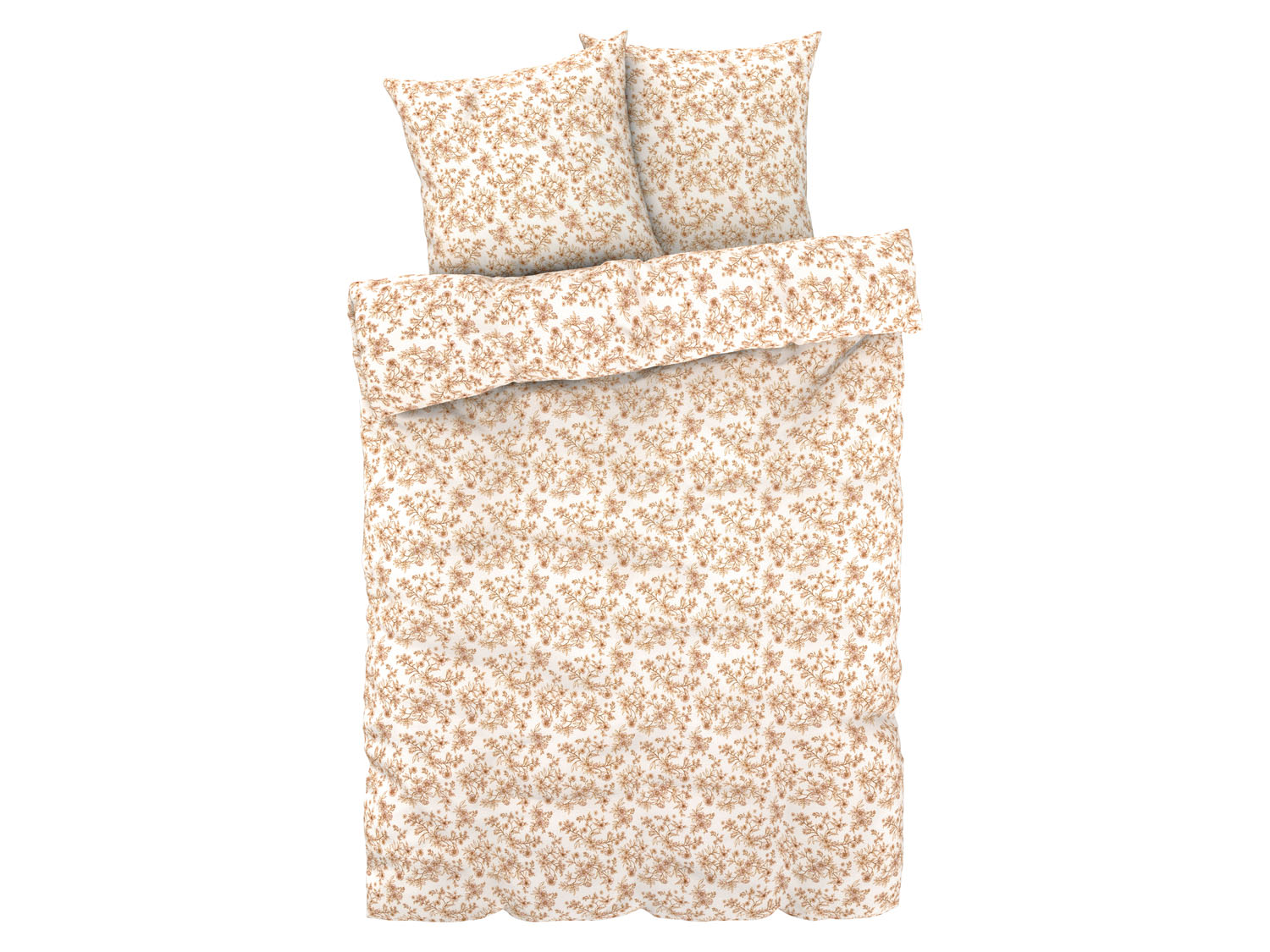LIVARNO home Microvezel-satijnen dekbedovertrek 240 x 220 cm (Kleine bloemen) (4052916045640)