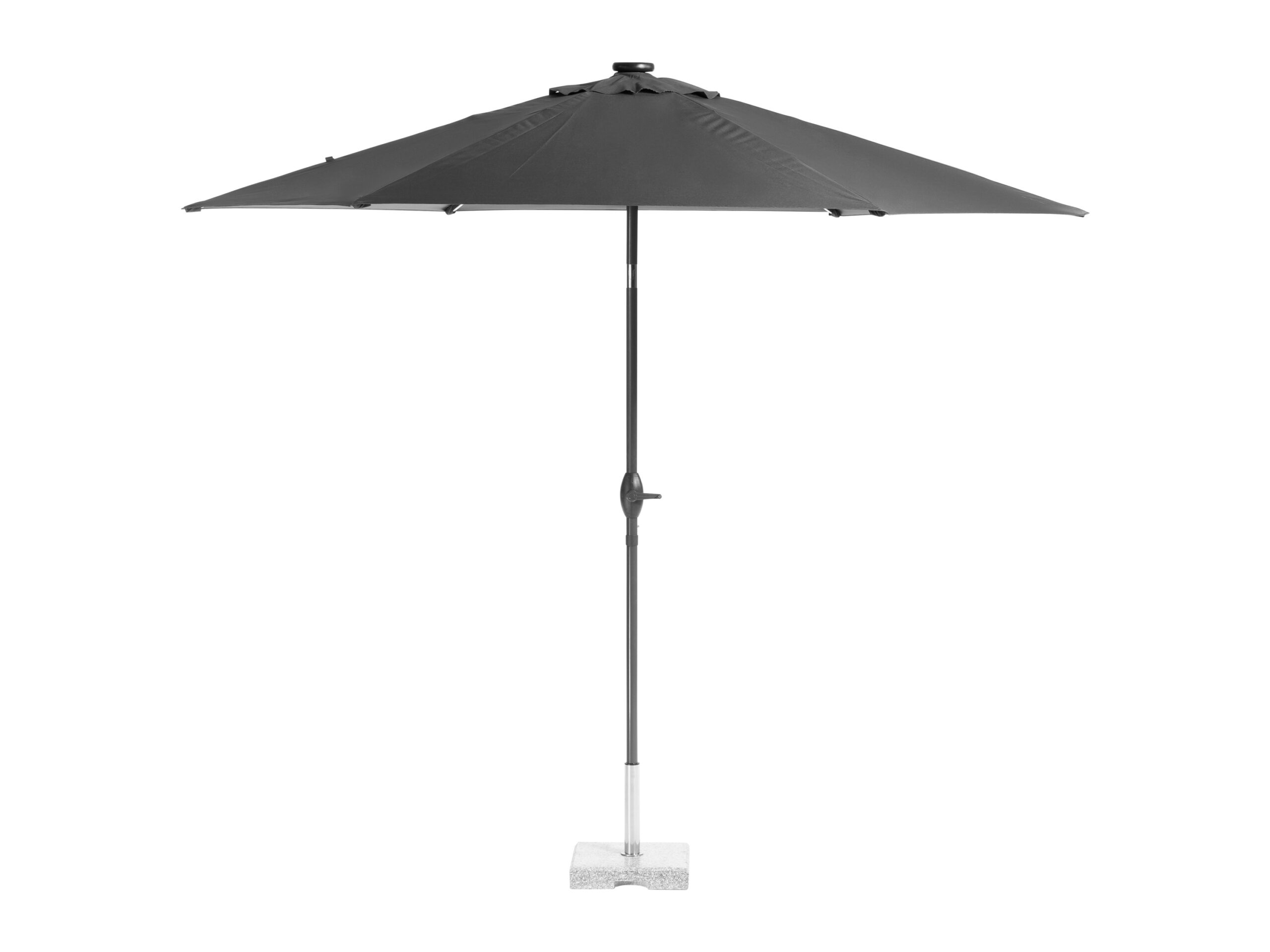 LIVARNO home Parasol met solar-LED-verlichting (4052916390627)