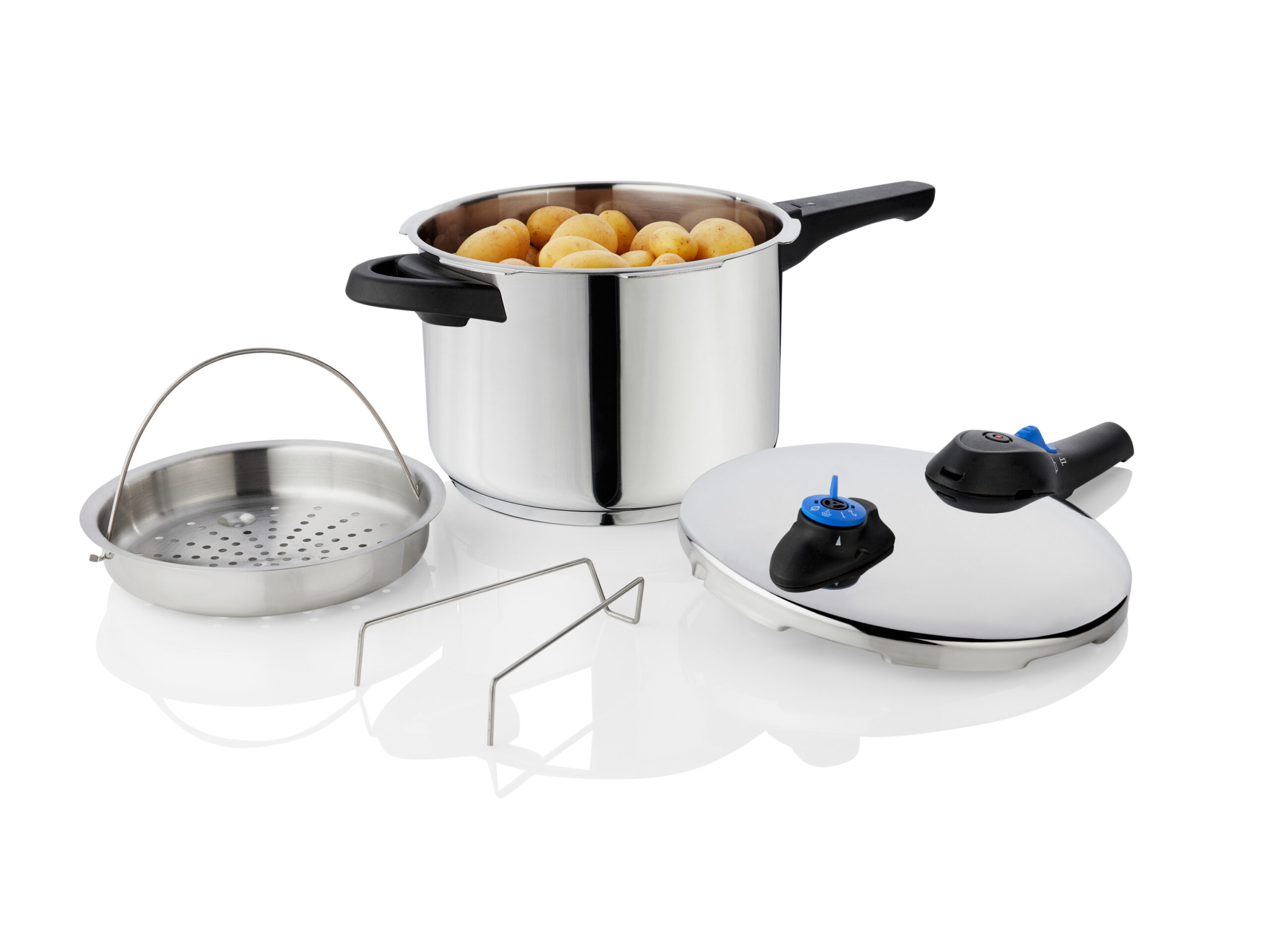 LIVARNO home RVS snelkookpan Ø 22 cm (4335815030635)