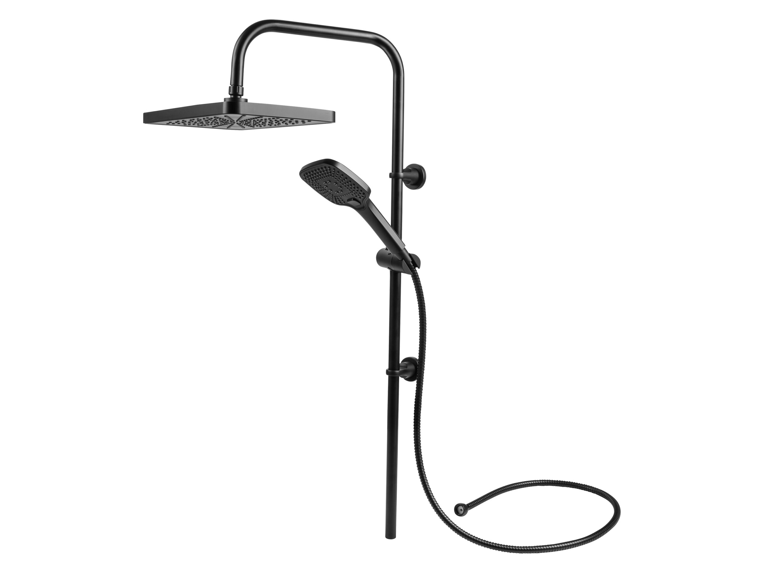 LIVARNO home Regendoucheset (Zwart) (4334036083161)