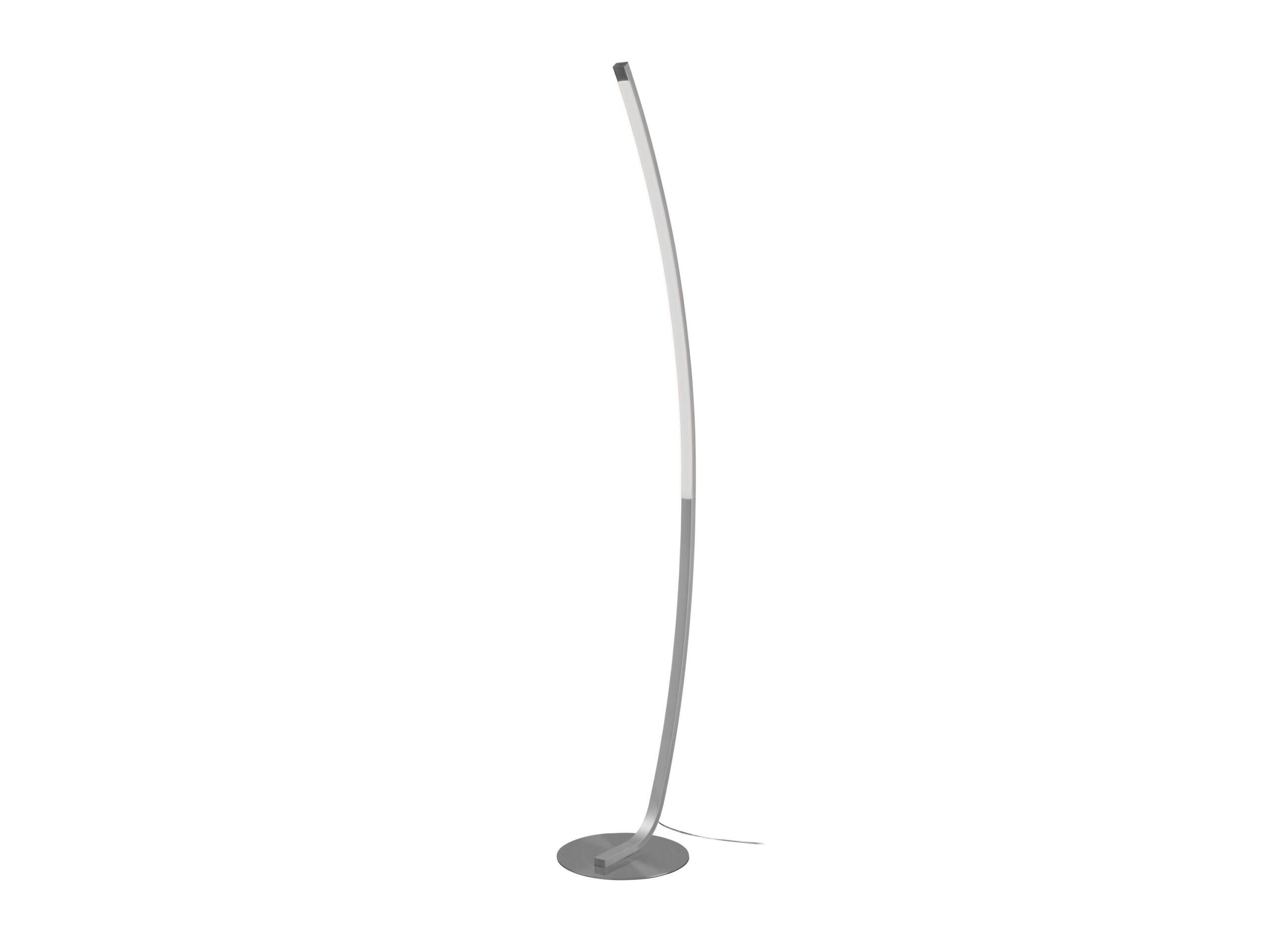 LIVARNO home Staande lamp met touchdimmer (Boog/grijs) (4052916570449)
