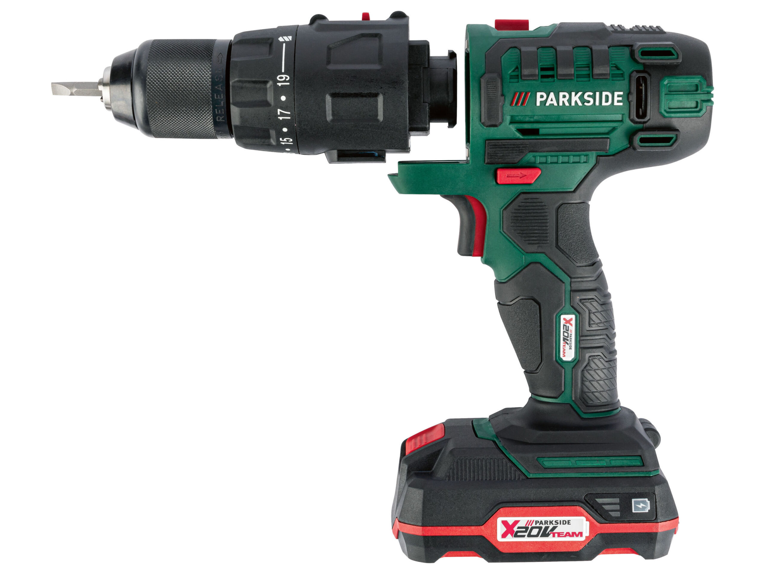 PARKSIDE 3-in-1 combi-apparaat 20 V met accu en lader