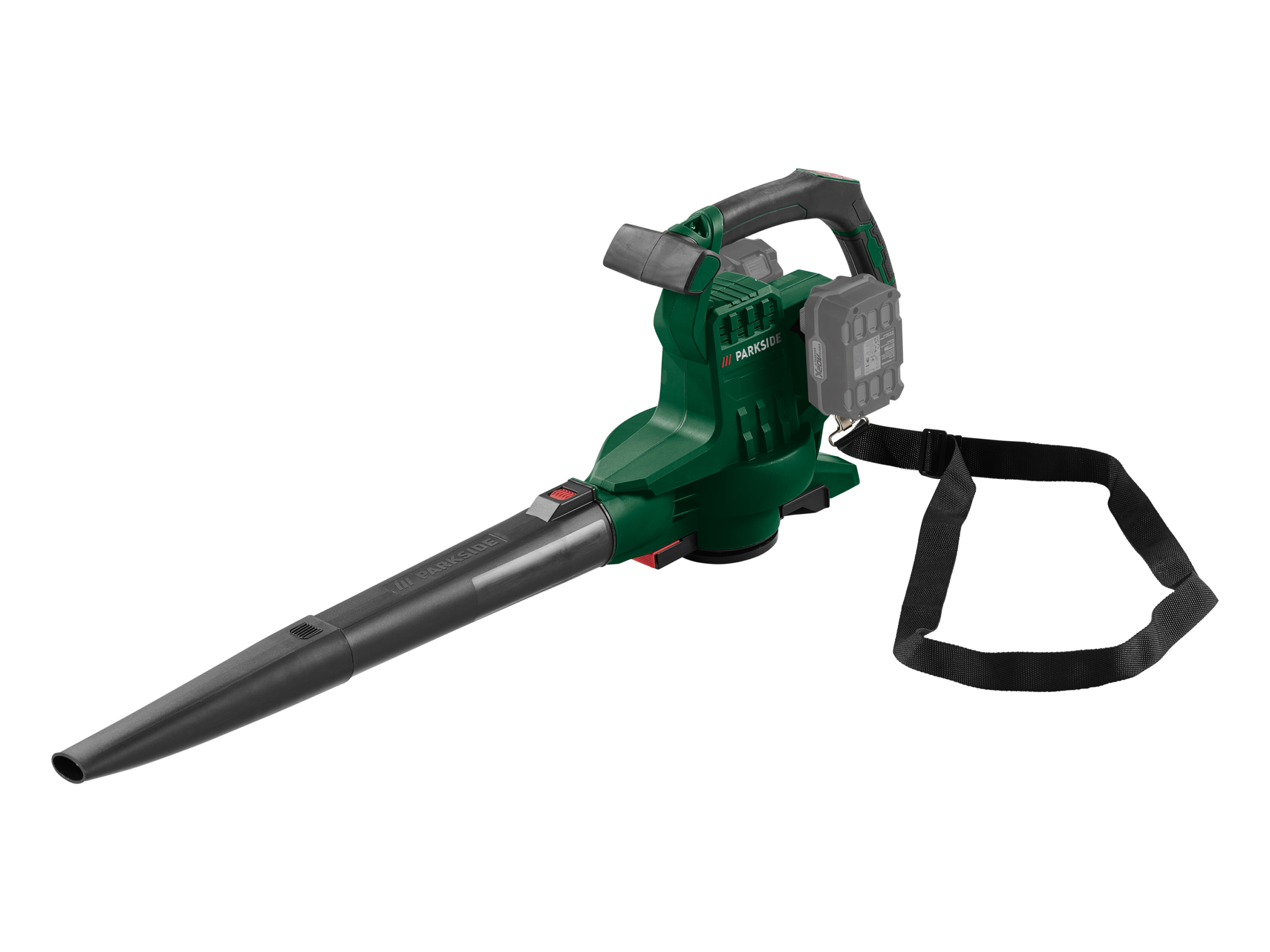 PARKSIDE Accu bladblazer en -zuiger 40 V zonder accu's en lader (4052916521069)