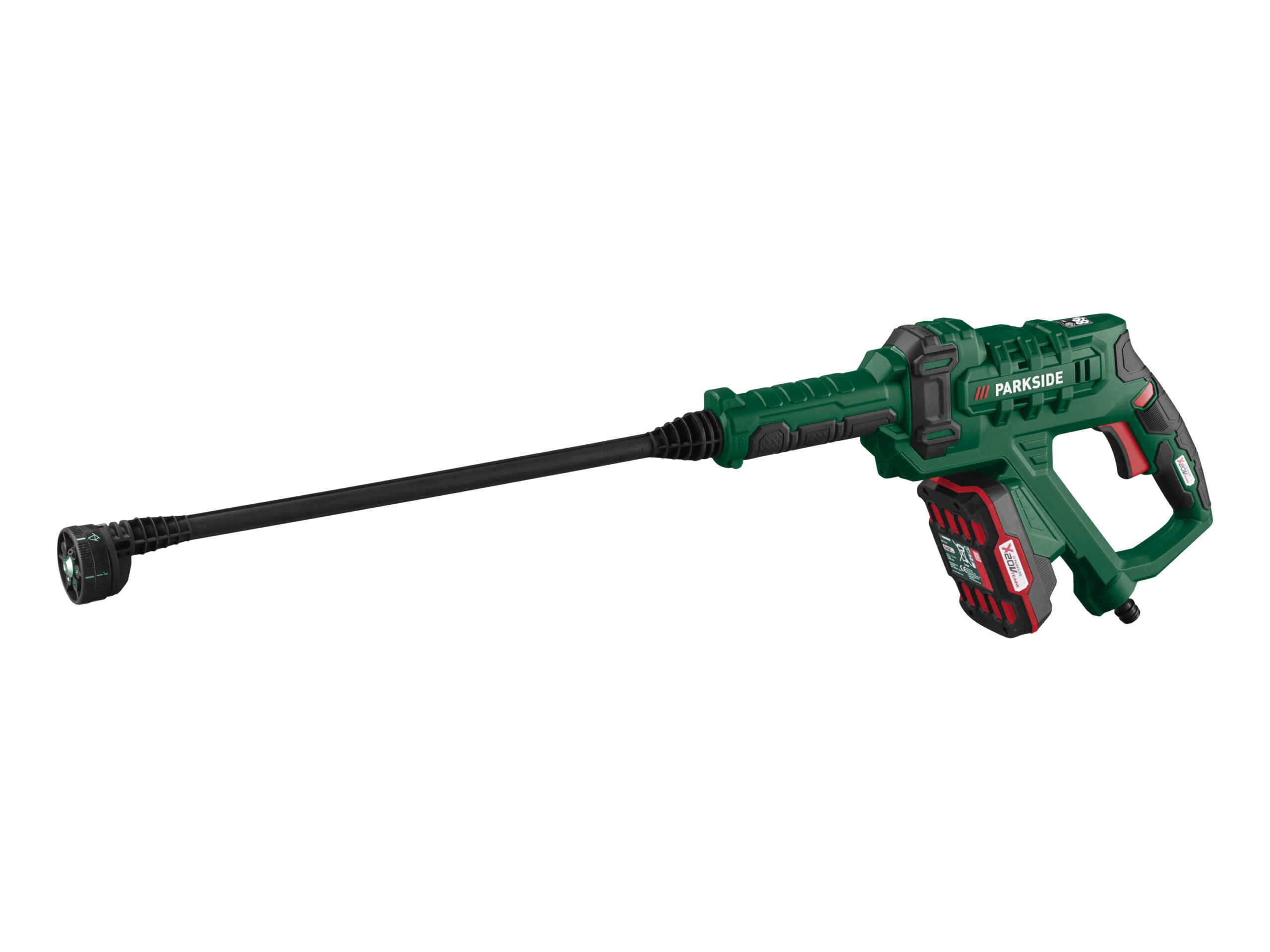 PARKSIDE Accu-hogedrukreiniger 20 V met accu en lader (4054599190778)