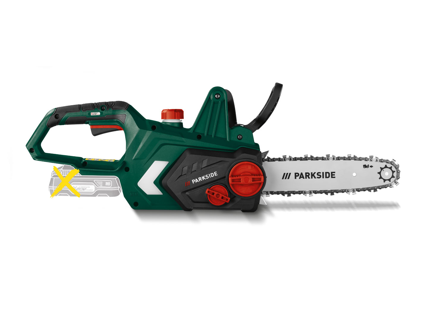 PARKSIDE Accu-kettingzaag 20V zonder accu (4055334474665)