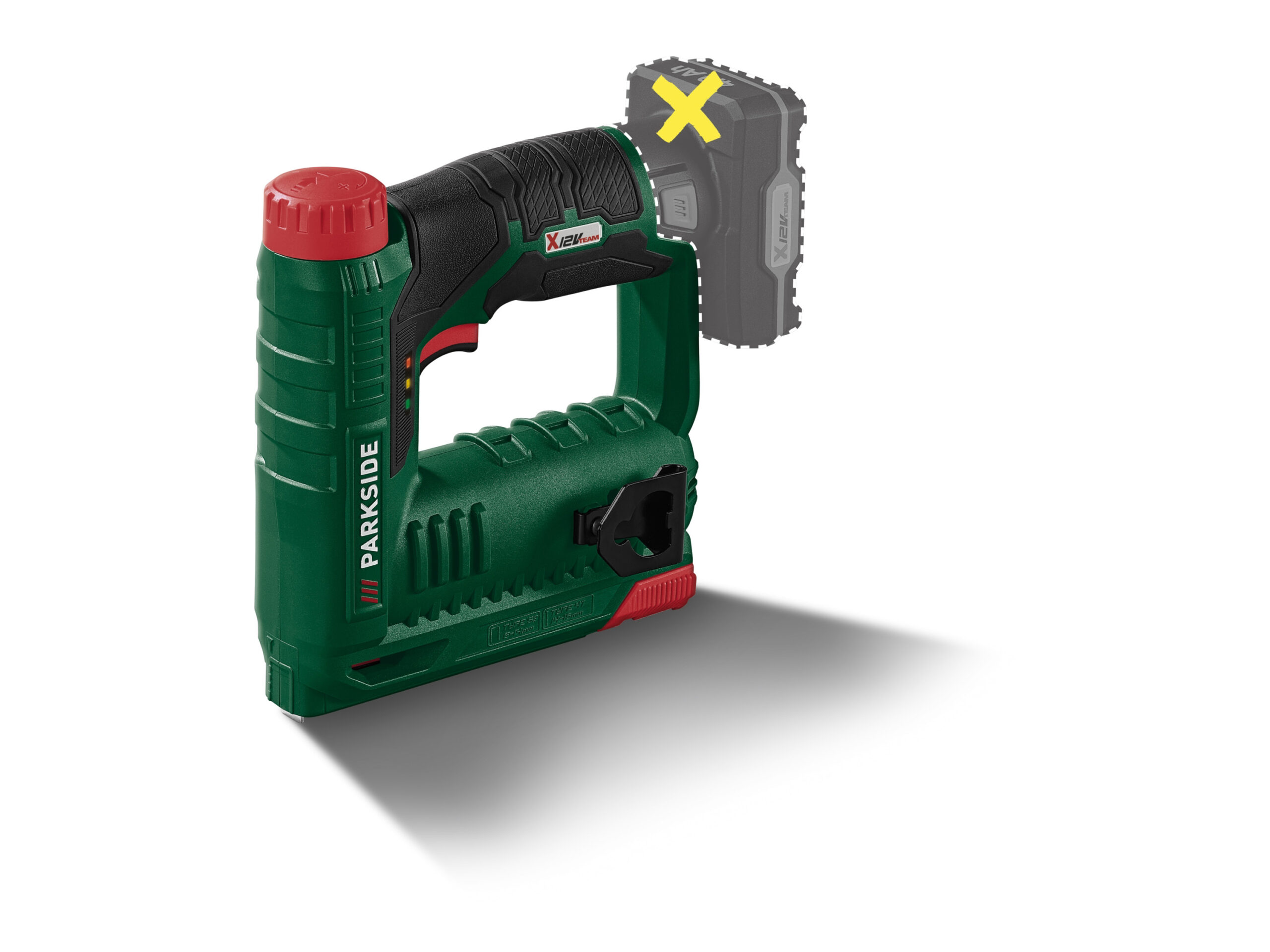 PARKSIDE Accu-tacker 12 V zonder accu en lader (4335754086618)