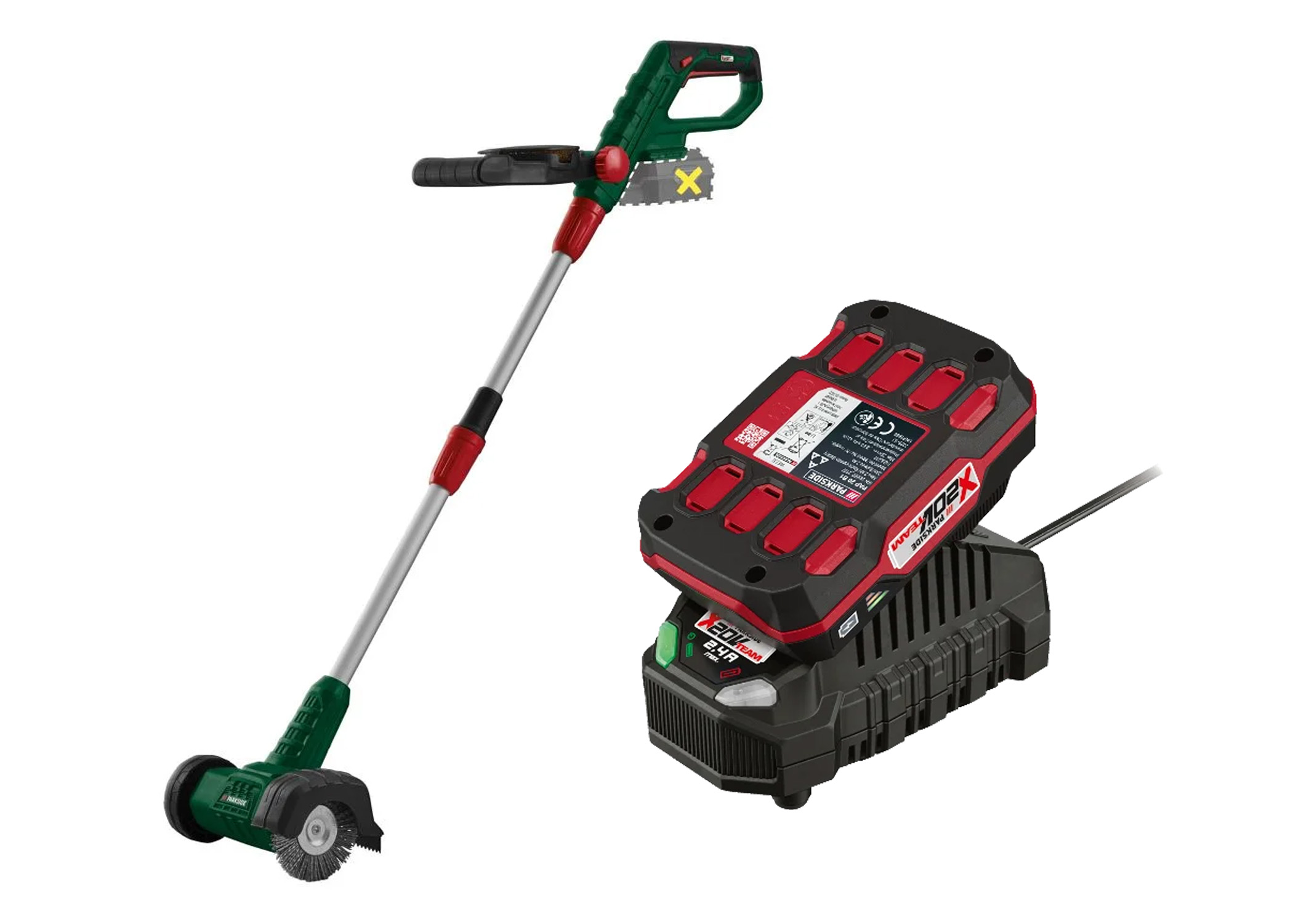 PARKSIDE Accu-voegenborstel 20 V met accu en lader (0000800010513)