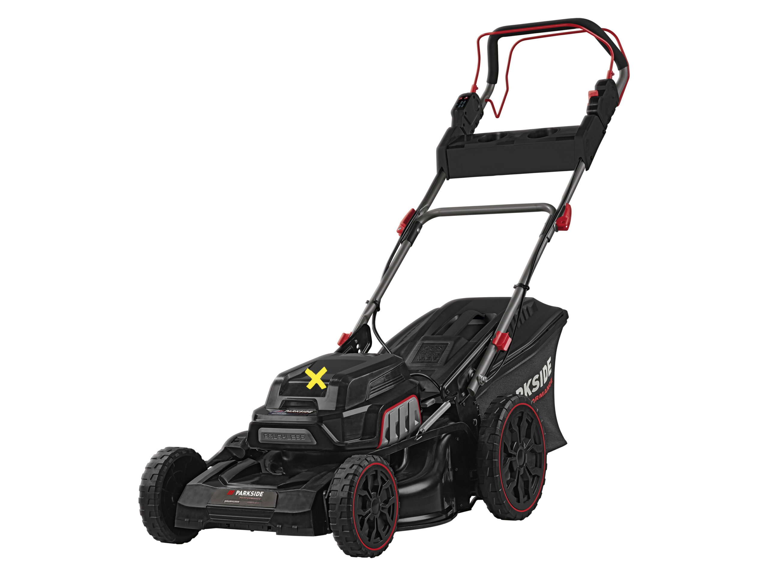 PARKSIDE PERFORMANCE Accu-grasmaaier 40 V zonder accu's en lader (4052916125205)