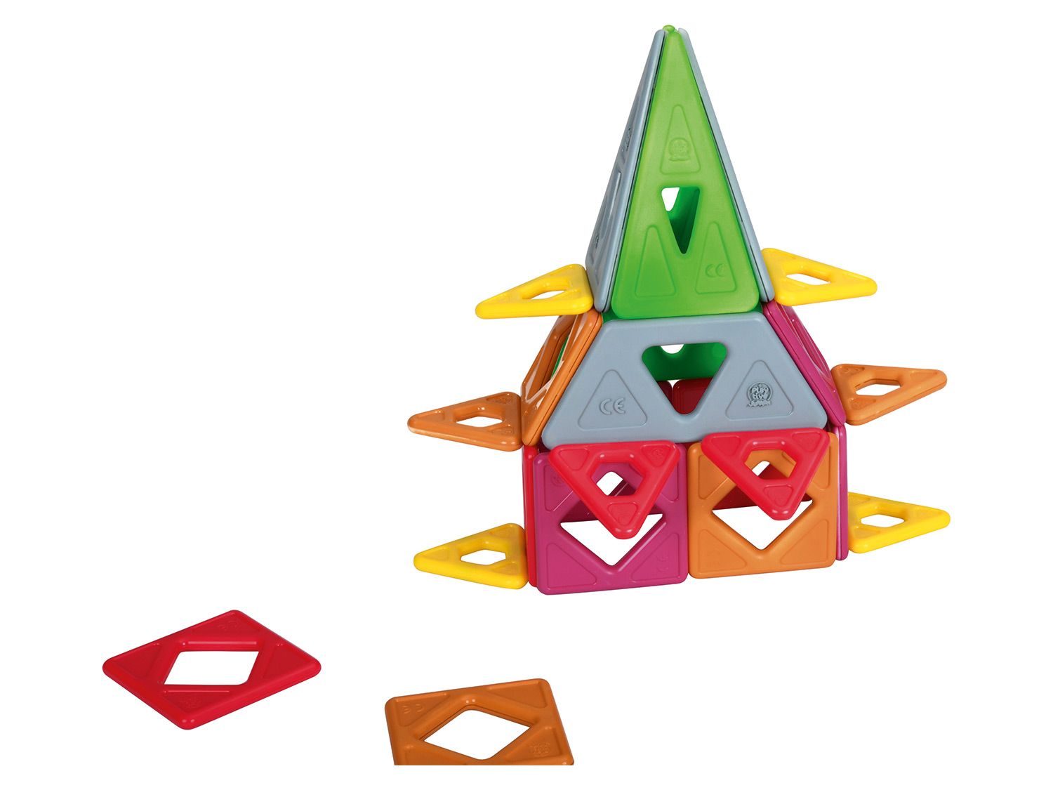 Playtive JUNIOR Magnetische bouwset (26-delig) (4056232862820)