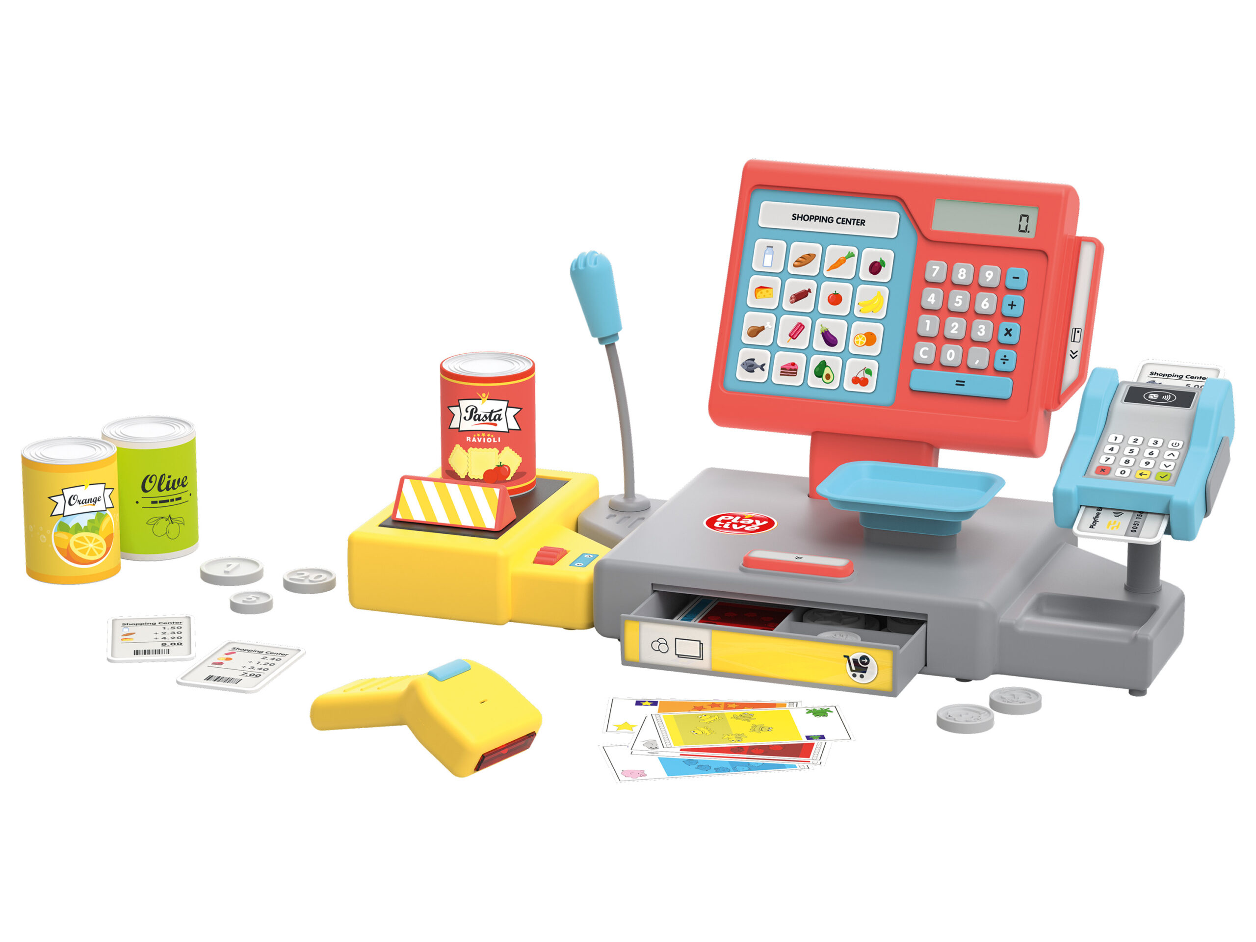 Playtive Speelgoedkassa, -café of -pizzaoven (Speelgoedkassa) (4058143001824)