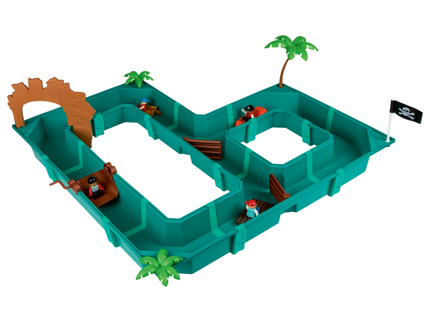 Playtive Waterbaanspeelset (Piraten) (4054599005249)