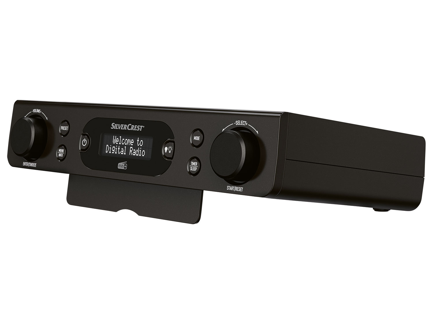 SILVERCREST DAB+ keukenradio (Zwart) (4055334447348)