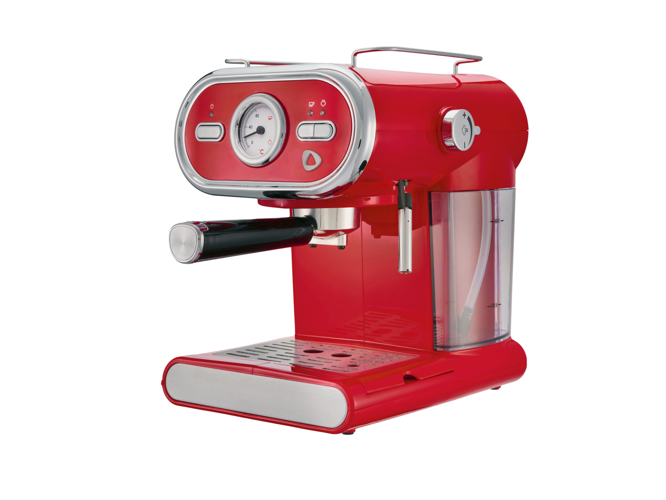 SILVERCREST Espressomachine (rood 1973) (4052916666289)
