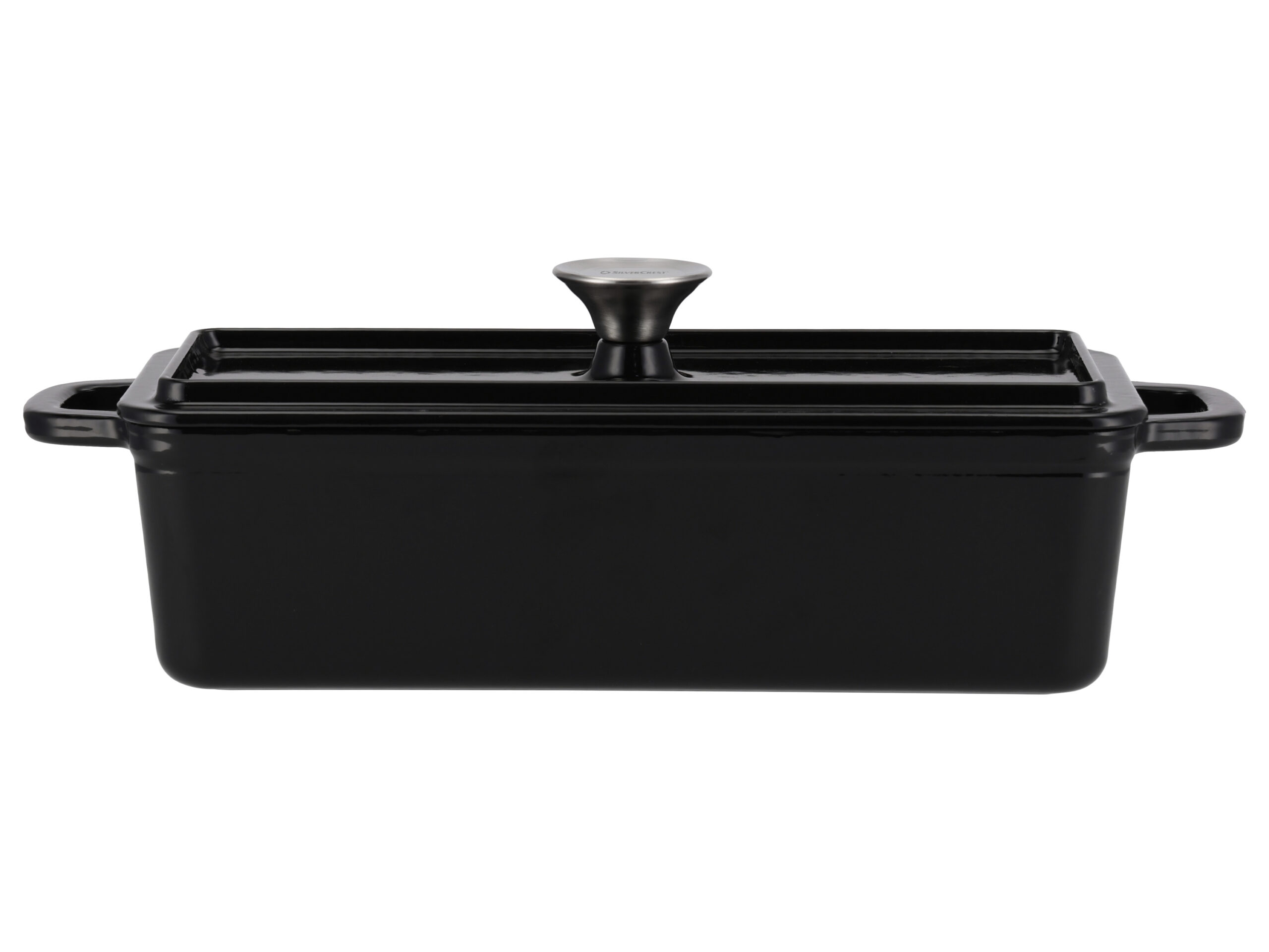 SILVERCREST Gietijzeren broodpan (Rechthoekig, Zwart) (4052916683163)
