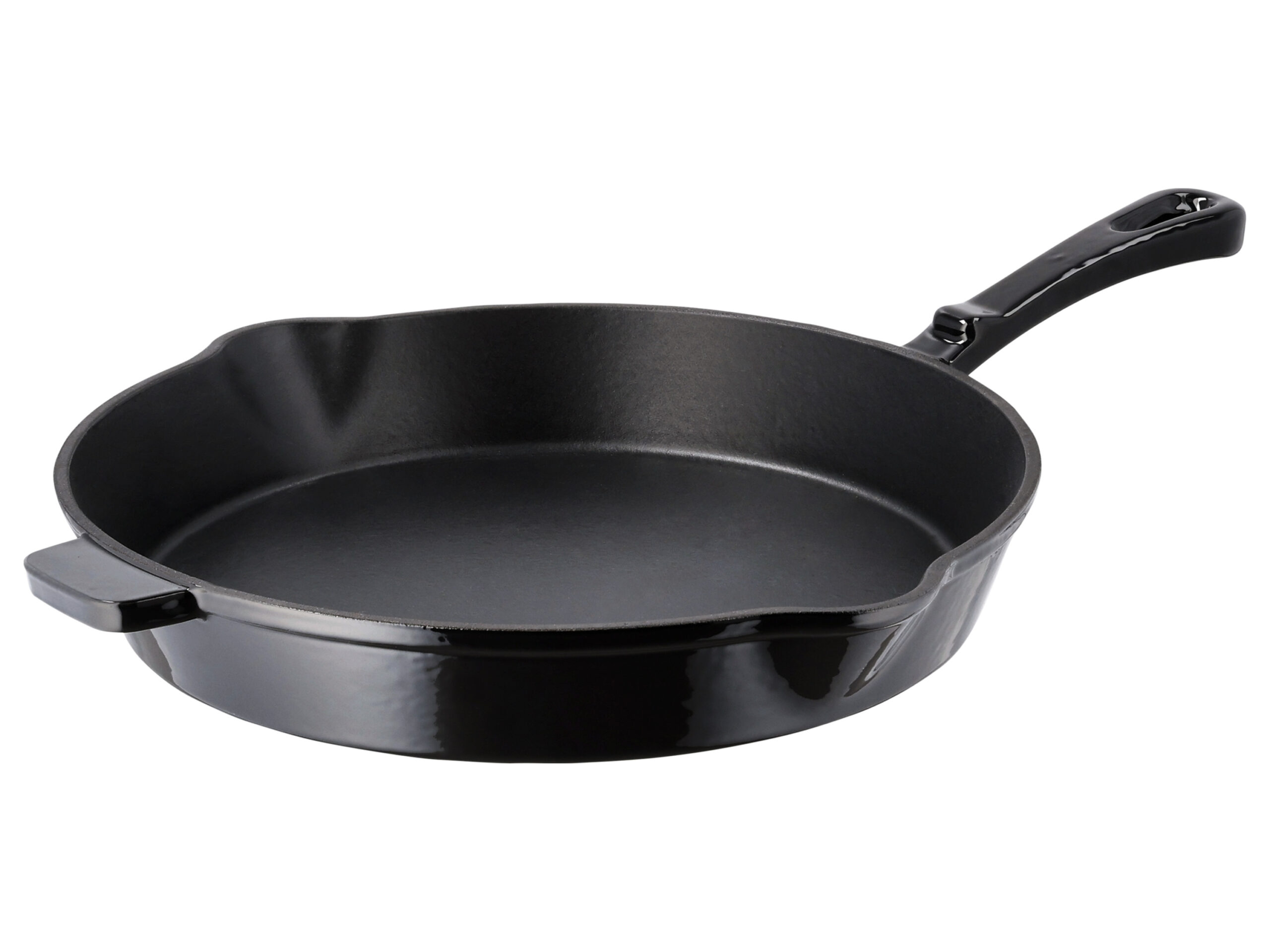 SILVERCREST Gietijzeren koekenpan 30 cm (Zwart) (4052916658505)