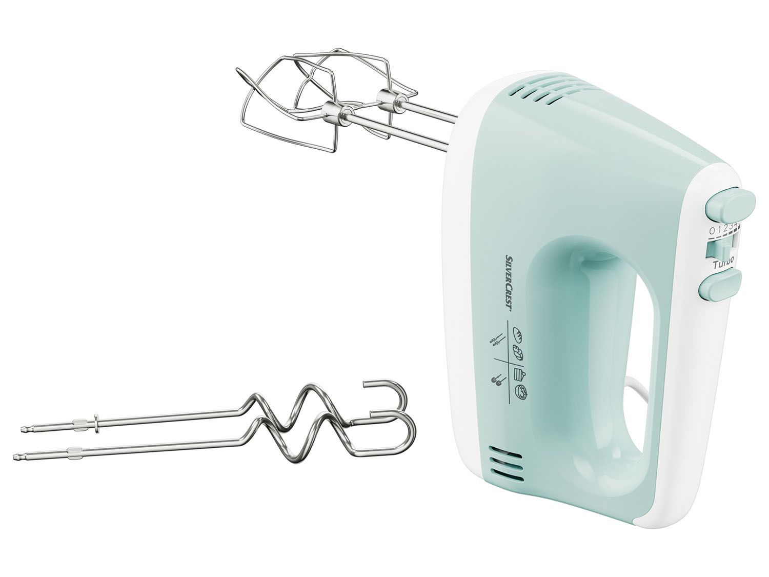 SILVERCREST KITCHEN TOOLS Handmixer pastel (Mint) (4055333082373)