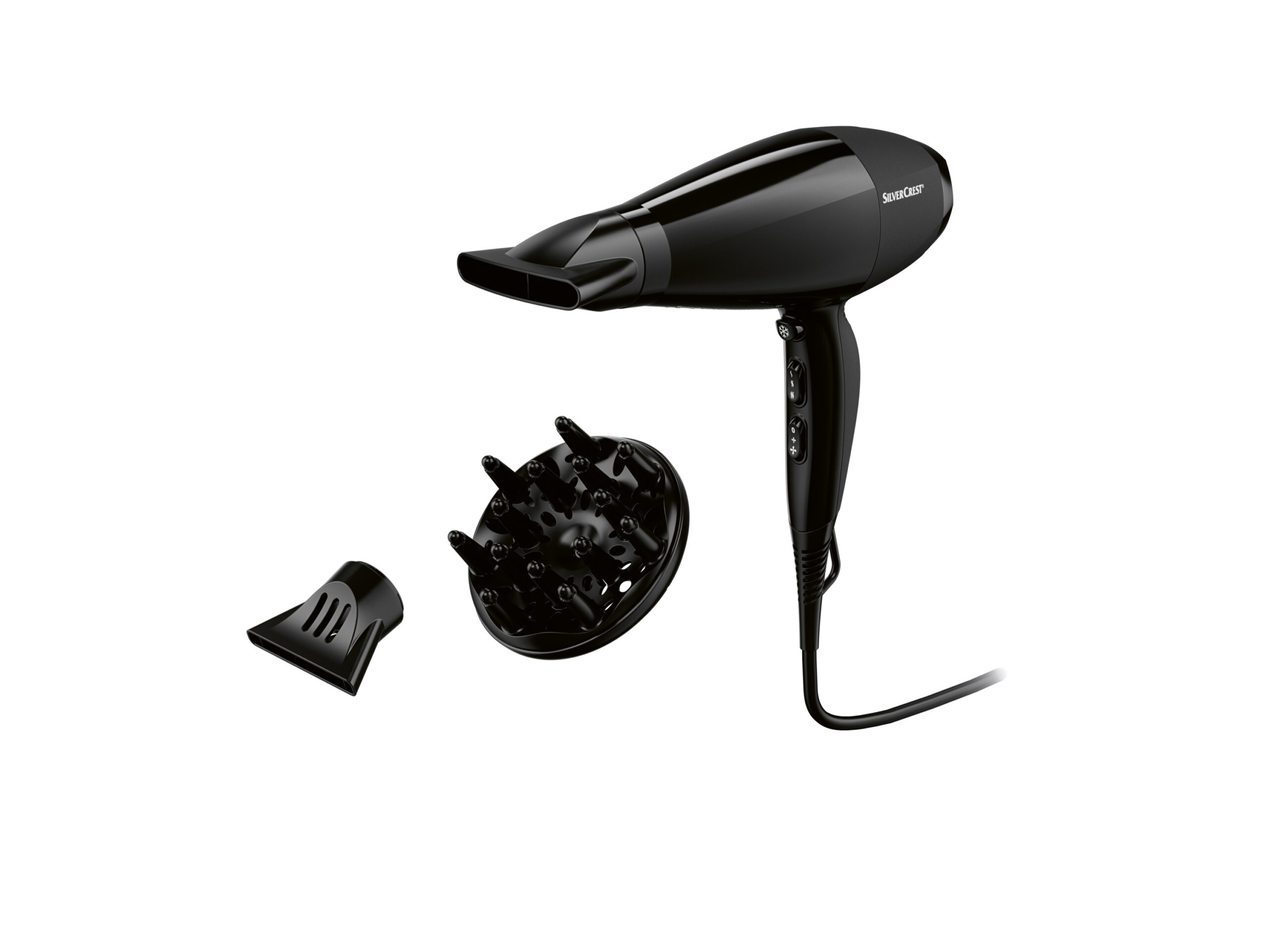 SILVERCREST PERSONAL CARE Föhn (Zwart) (4052916457856)