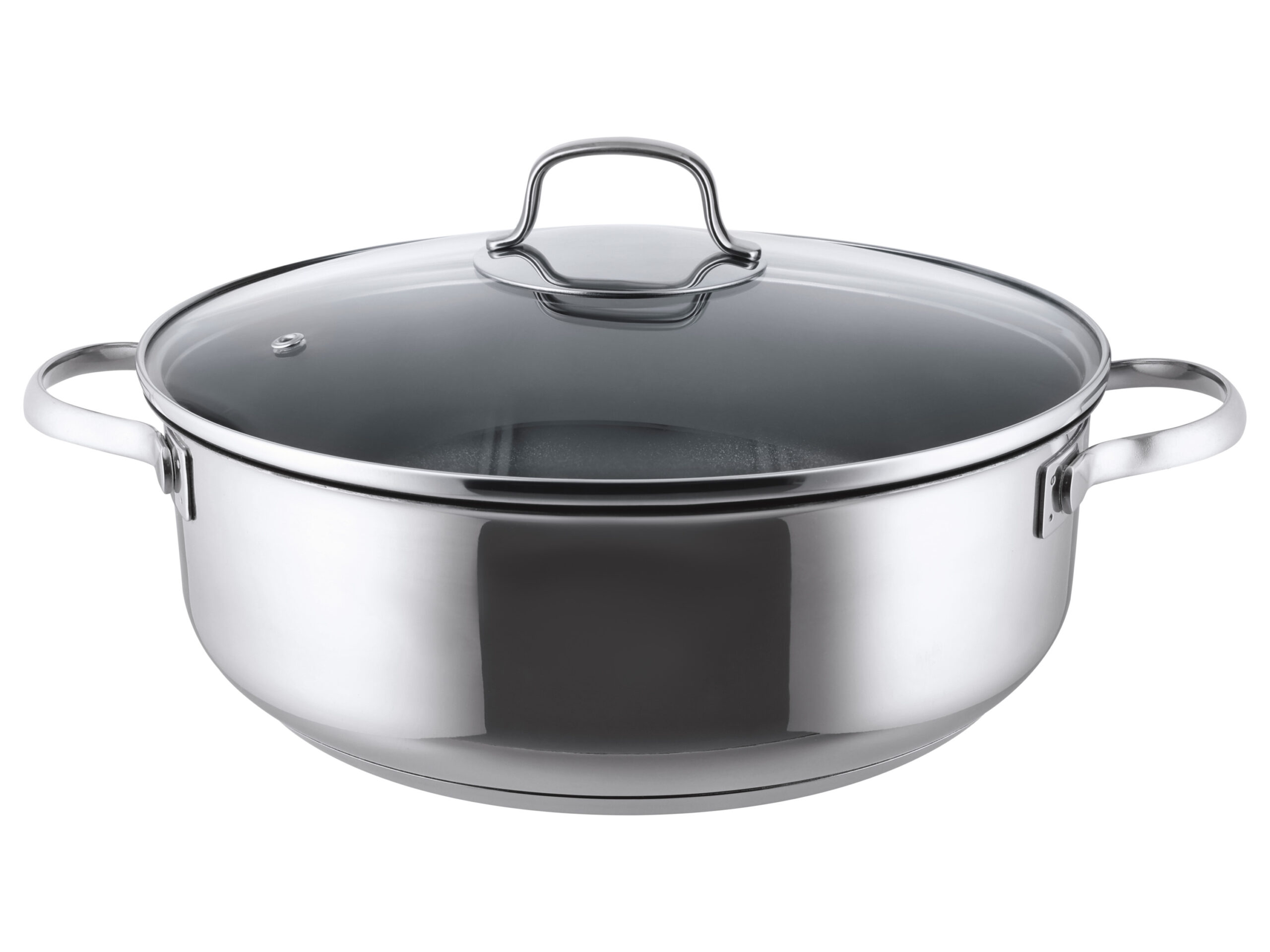 SILVERCREST Rvs braadpan 28 cm (Niet gecoat) (4054599223063)