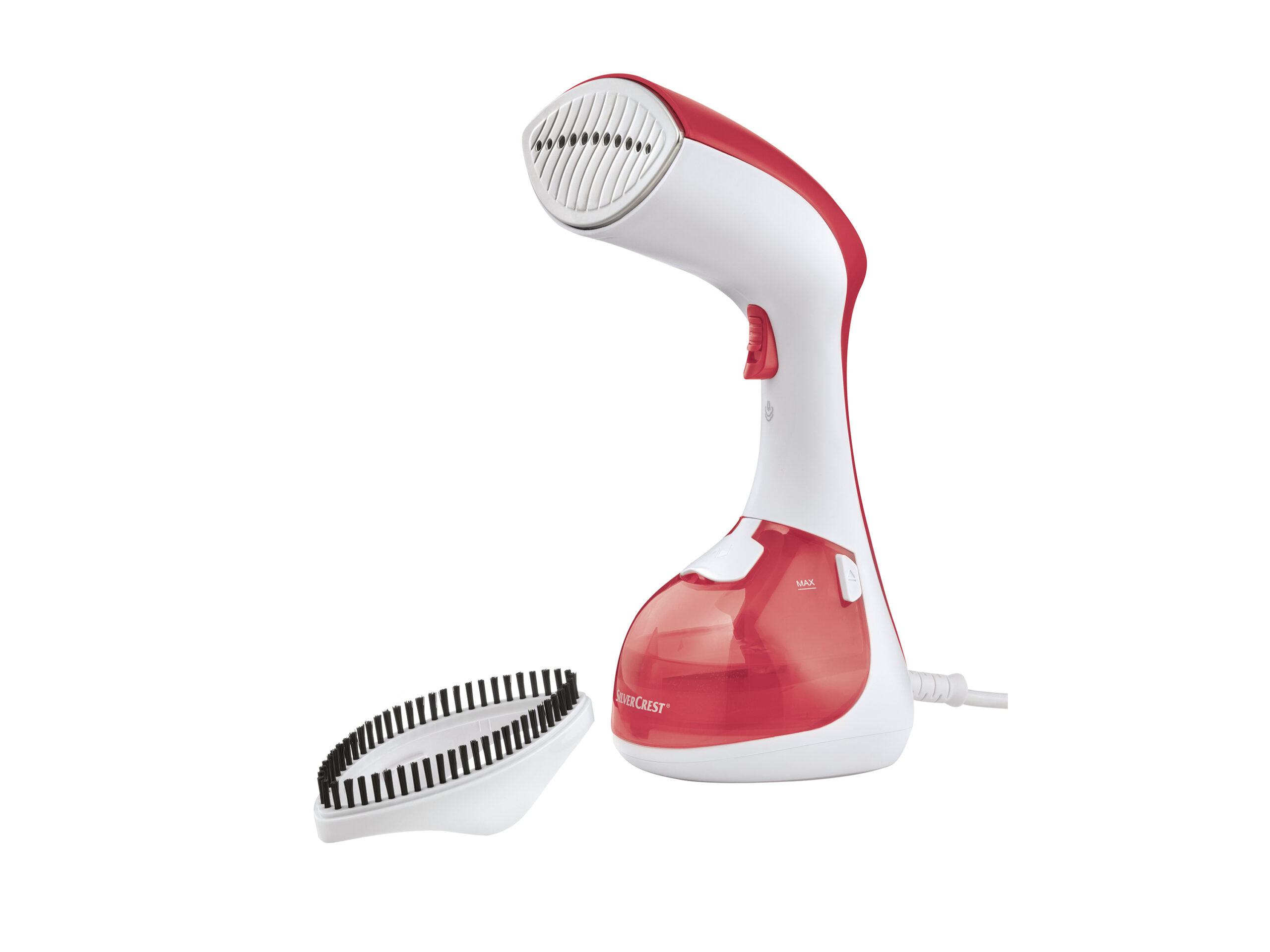 SILVERCREST Stoomborstel 1300 W (Wit/rood) (4055334772105)