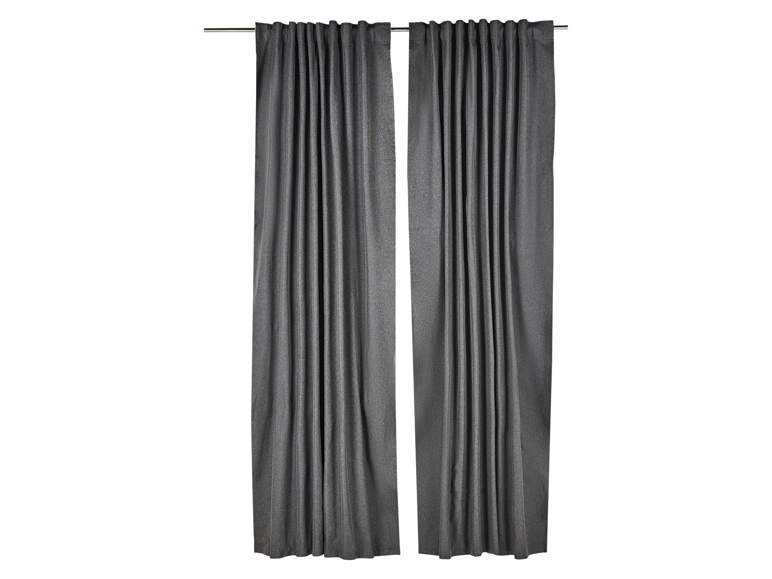 LIVARNO Verduisterende gordijnen 135 x 254 cm (Grijs) (4052916896686)