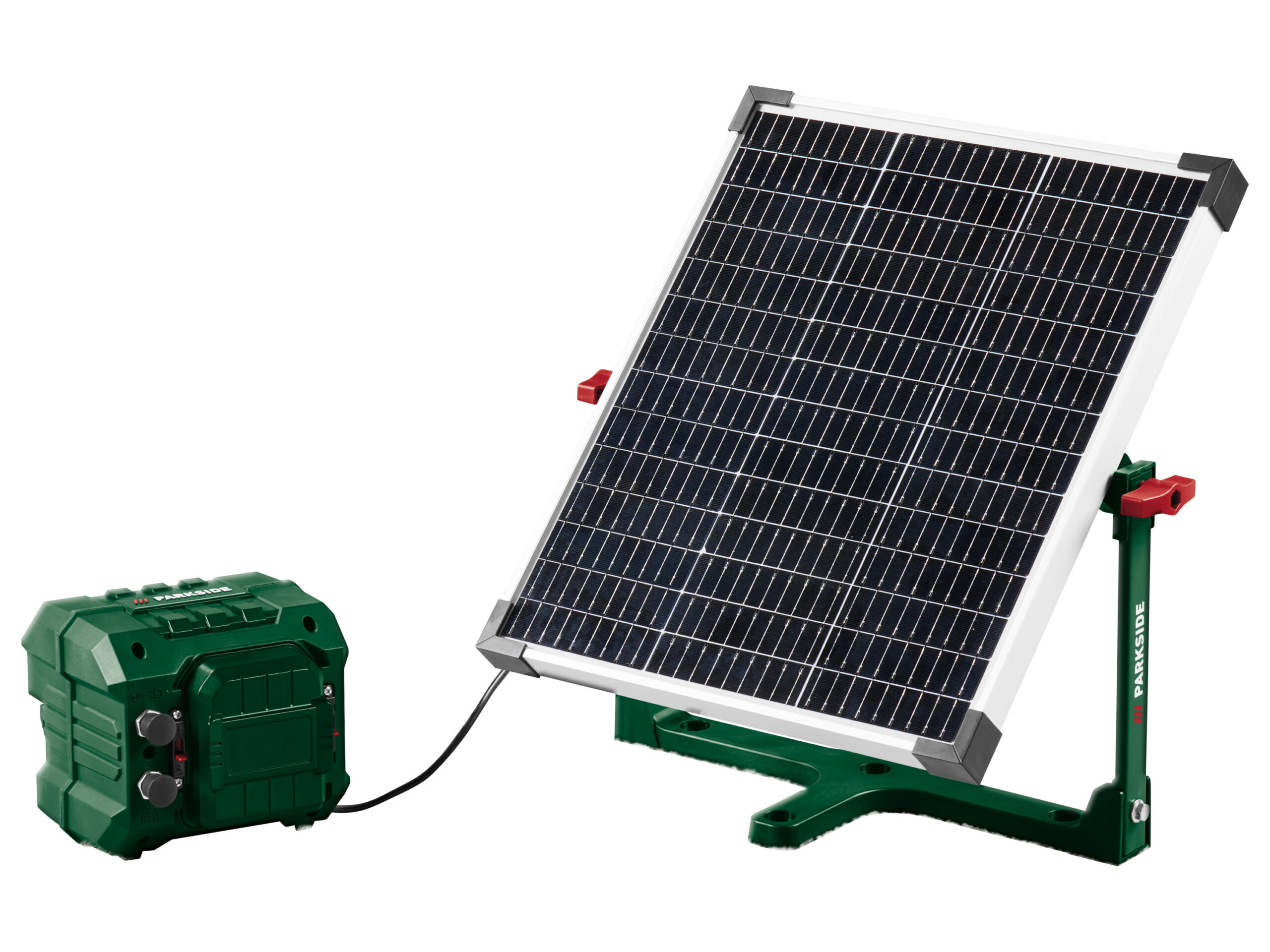 PARKSIDE Accu-laadstation op zonne-energie voor robotmaaier 20 V met accu (4054599129983)