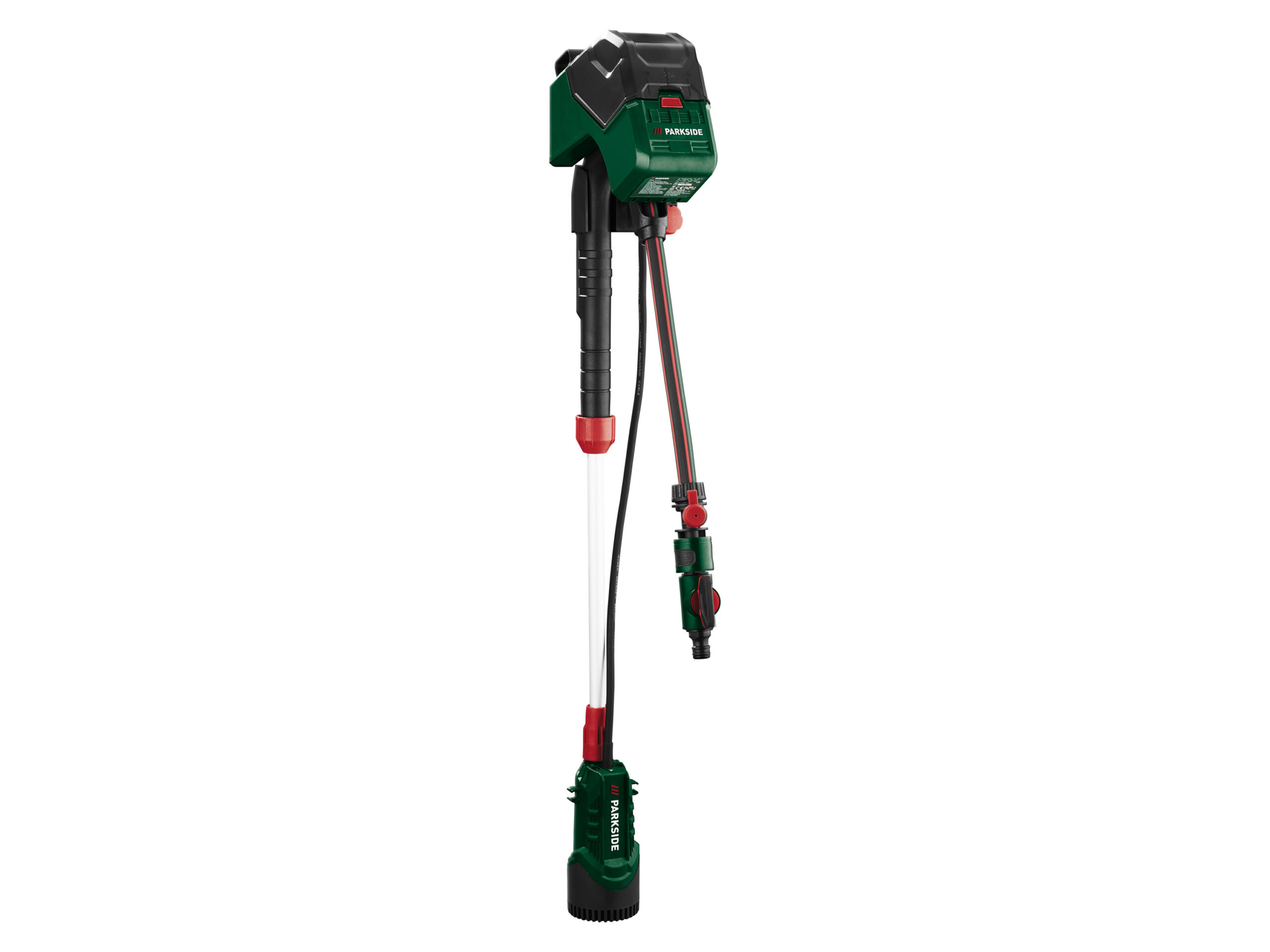 PARKSIDE Accu-regentonpomp 12 V met accu en lader (4054599185125)