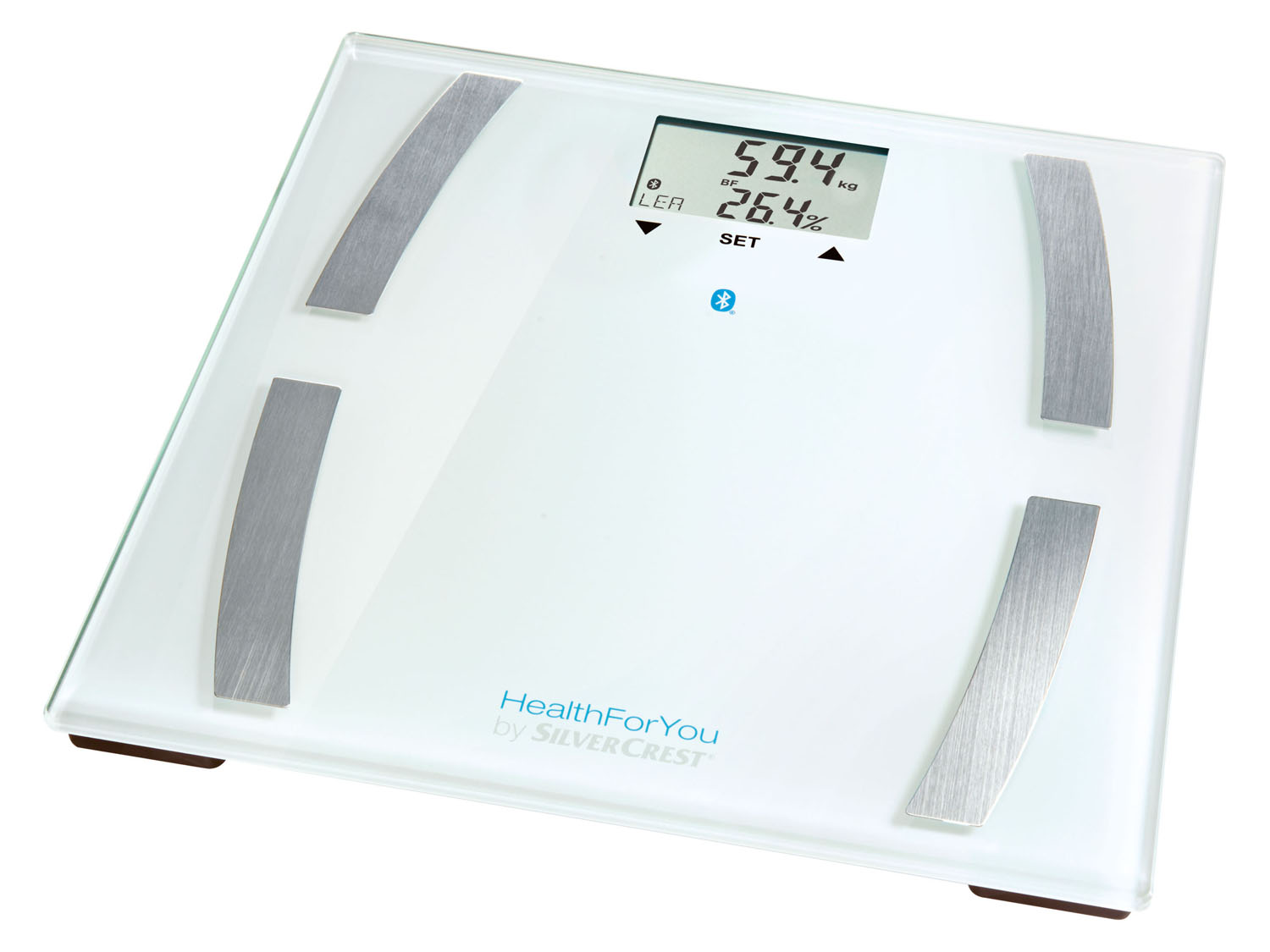 SILVERCREST PERSONAL CARE Weegschaal (Wit) (4055334329446)