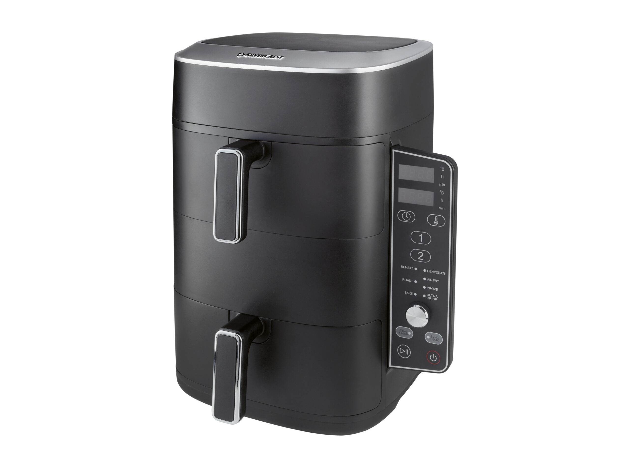 SILVERCREST airfryer 2x 4,75 L (4054599119793)