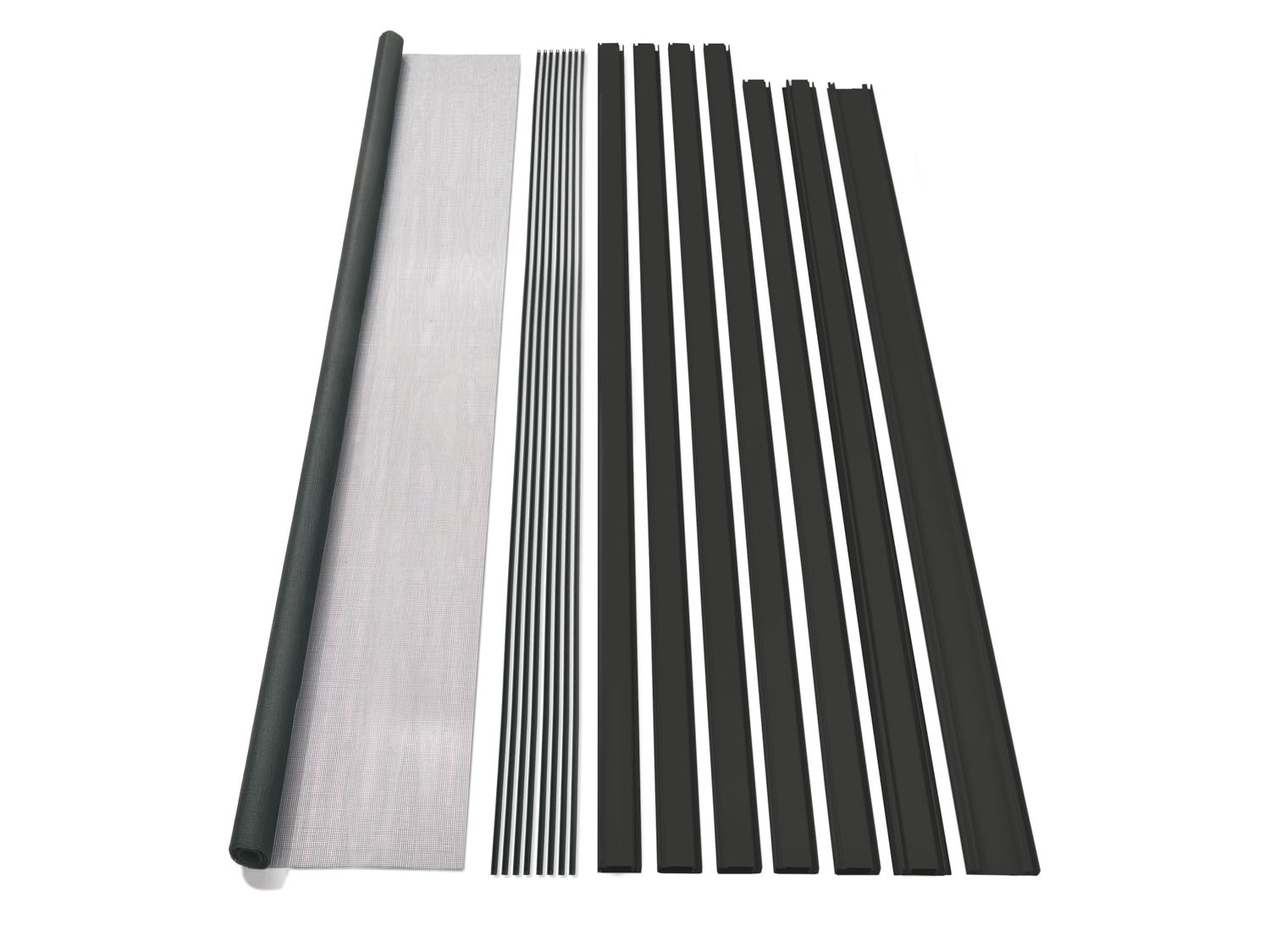 LIVARNO HOME Hordeur 100 x 210 cm (Antraciet) (4055334580052)