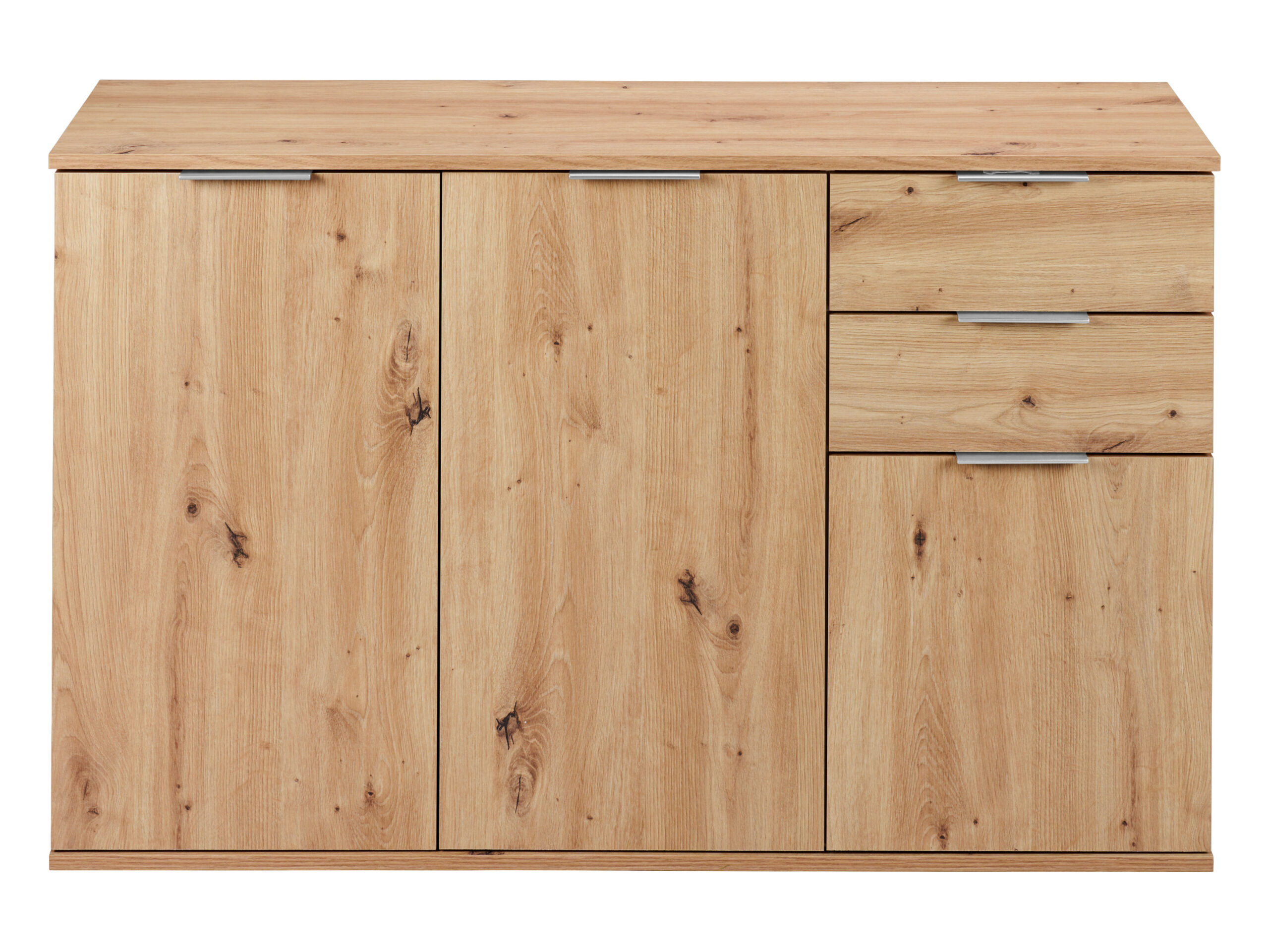 LIVARNO Houten dressoir met laden en deuren - in eikenlook (4054599426792)