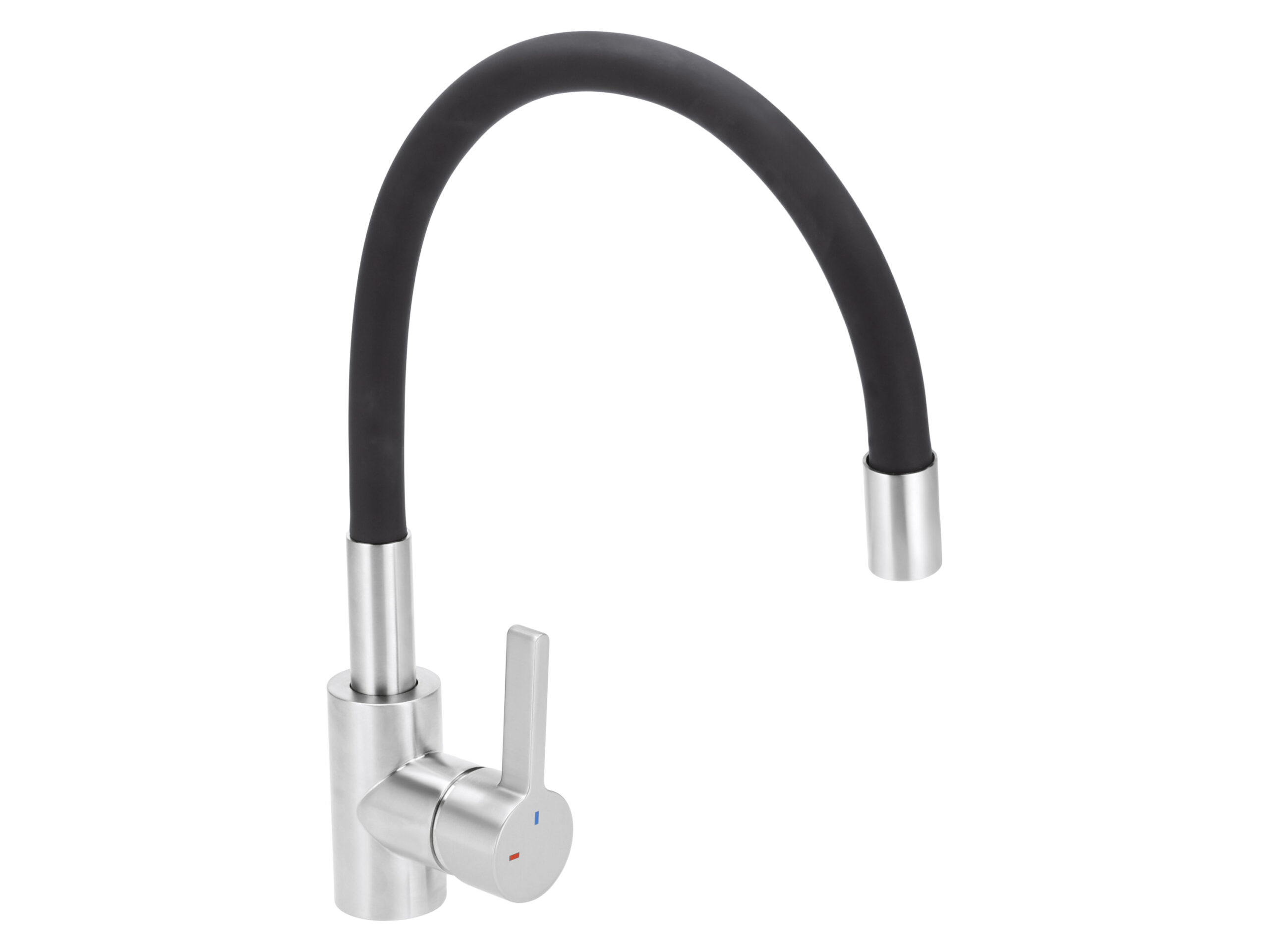 LIVARNO Keukenkraan met flexibele uitloop (Zwart) (4054599410067)