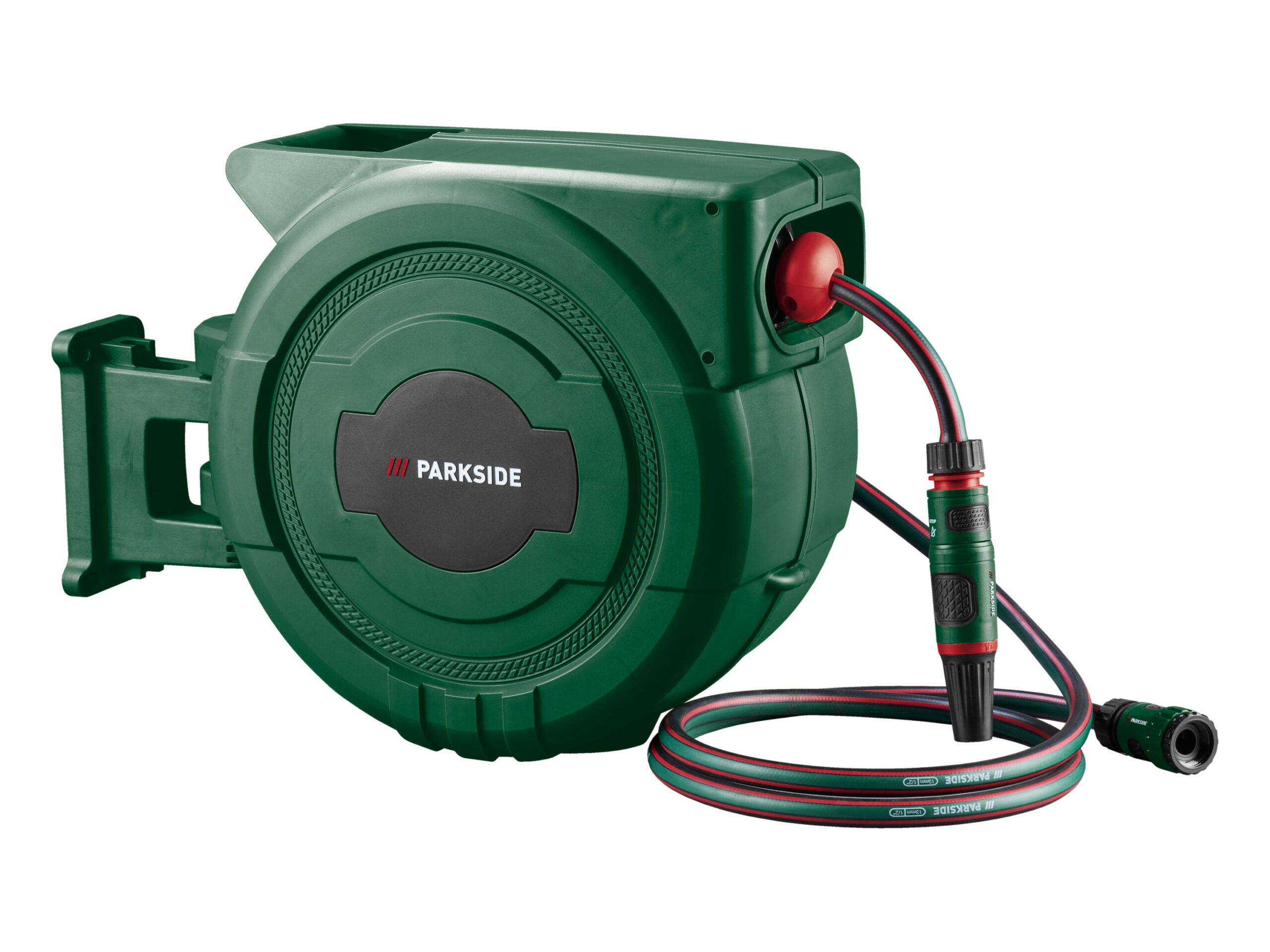 PARKSIDE Muur tuinslang haspel 15 m (Groen) (4054599390314)