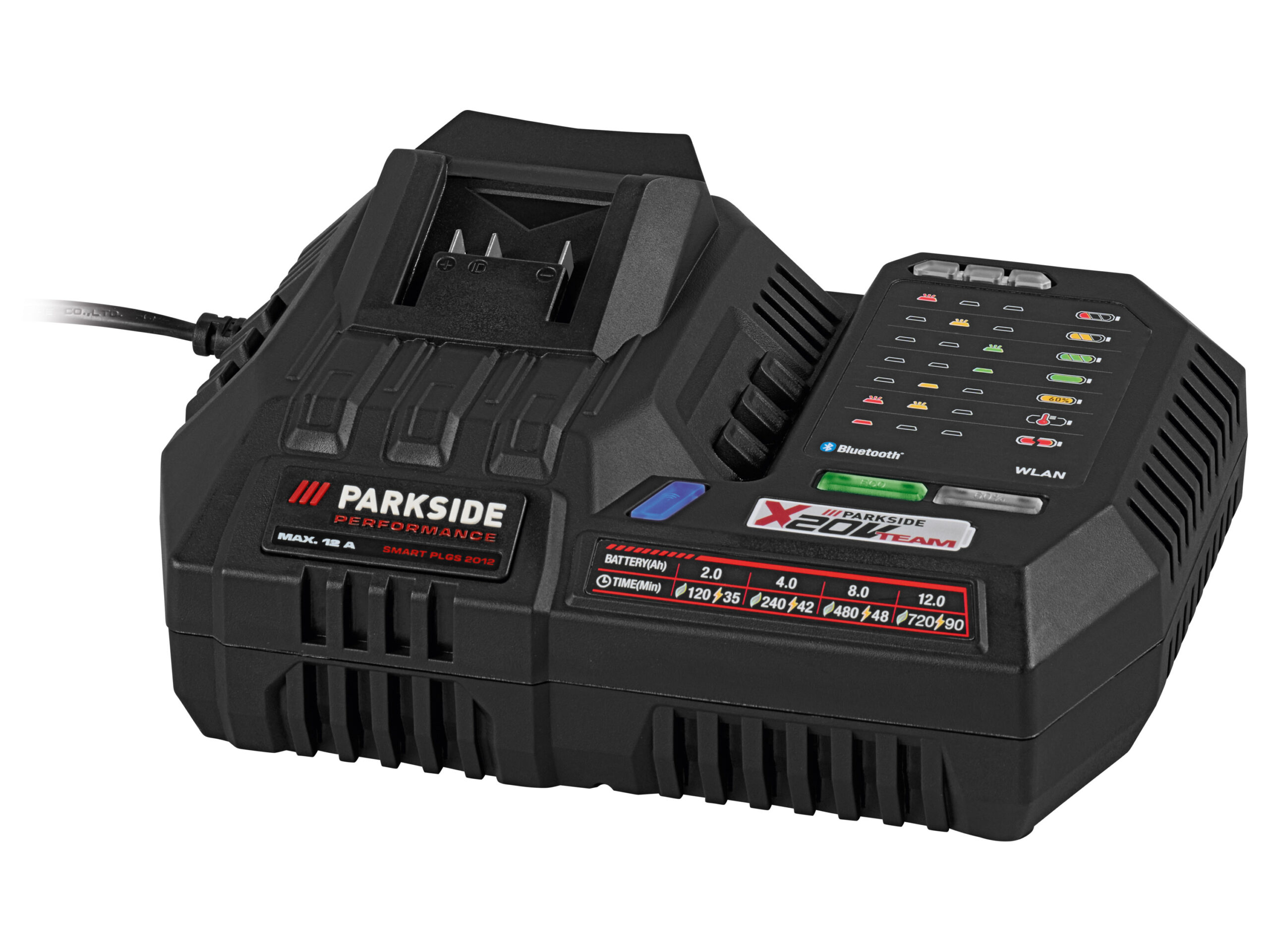 PARKSIDE PERFORMANCE Smart acculader 20 V - 12 A (4054599428109)