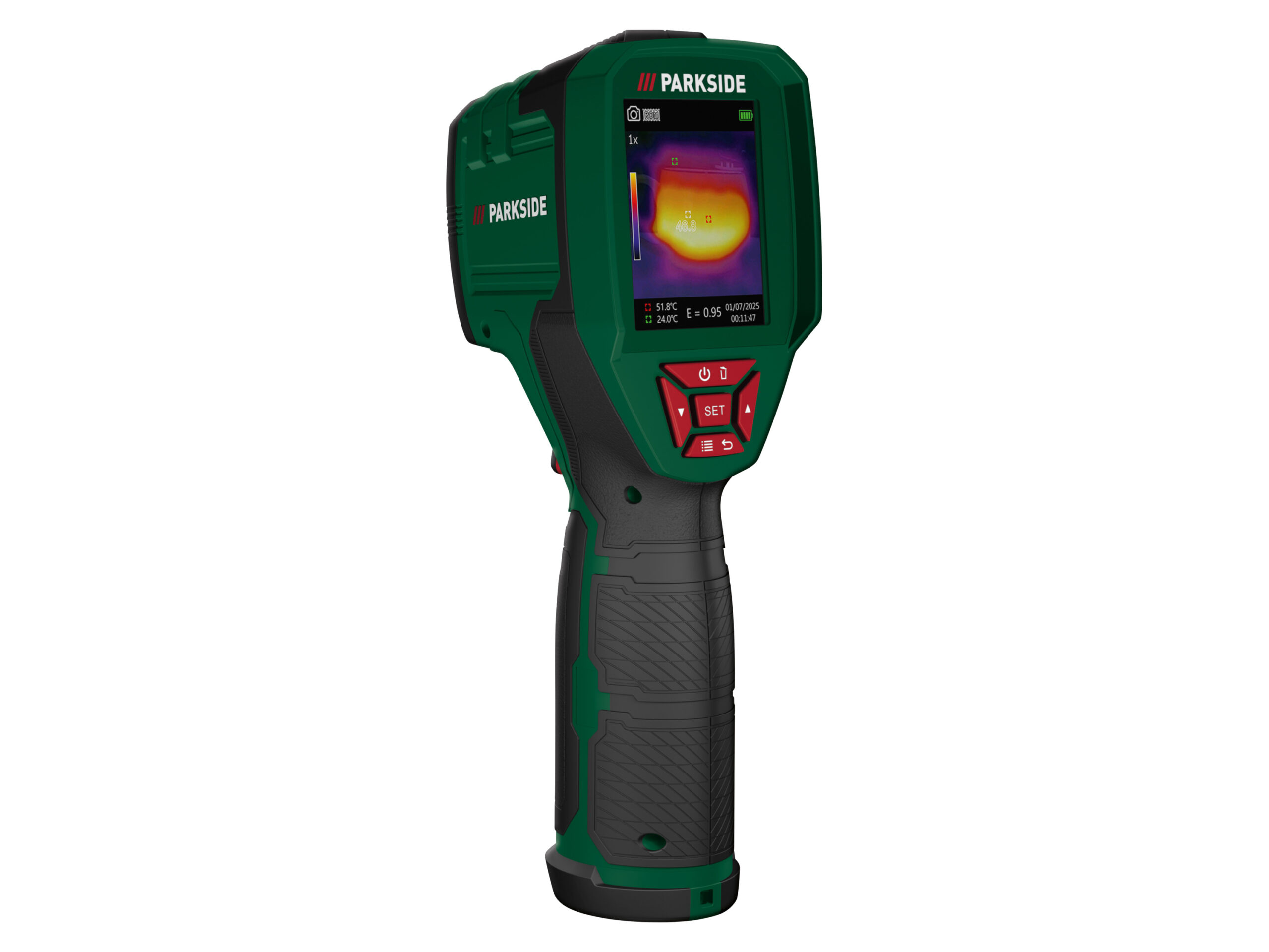 PARKSIDE Warmtebeeldcamera - infrarood thermische camera van -20 tot 1000 °C (4054599296234)