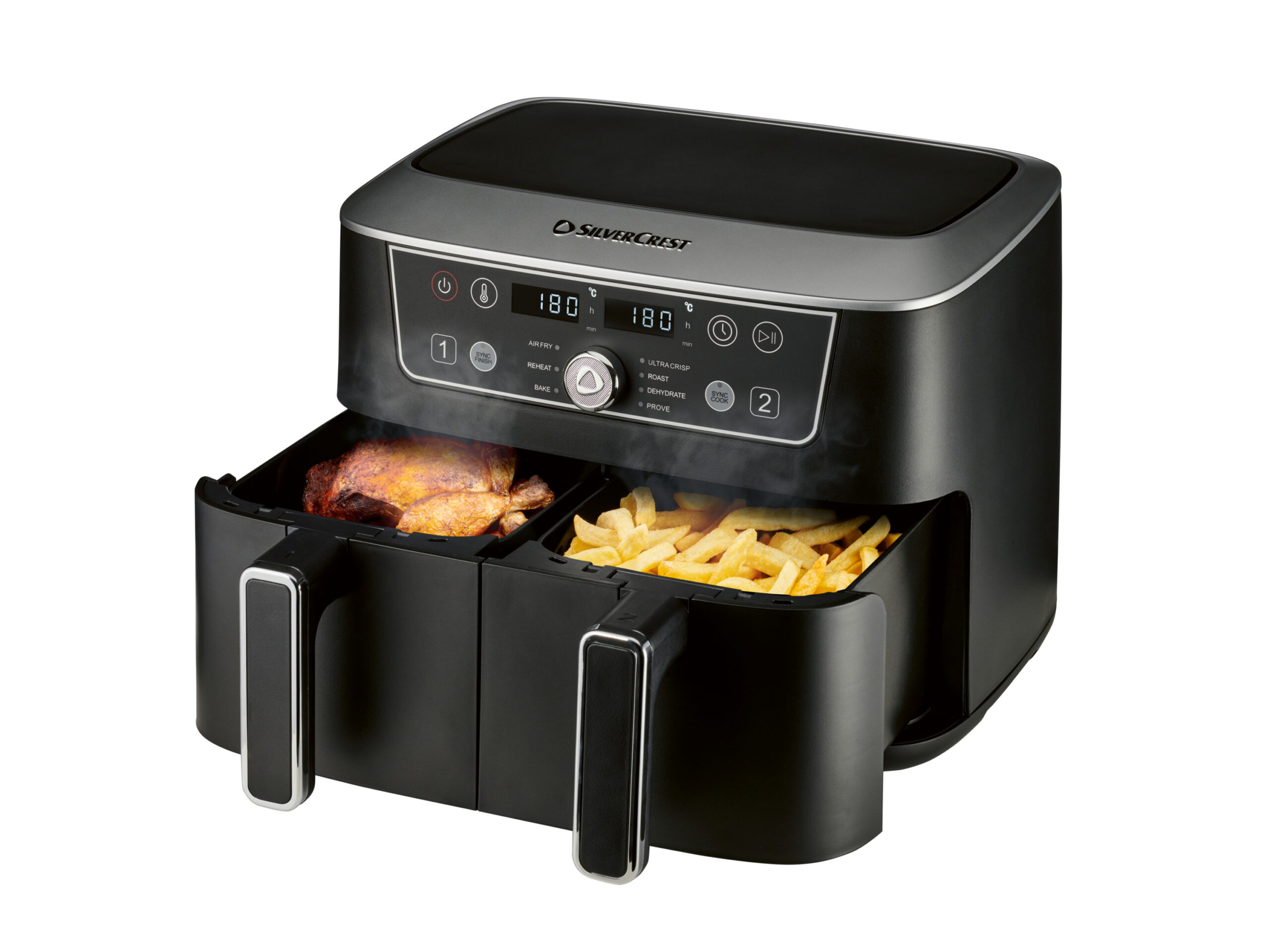SILVERCREST Dubbele airfryer 8,7 L (4054599286648)