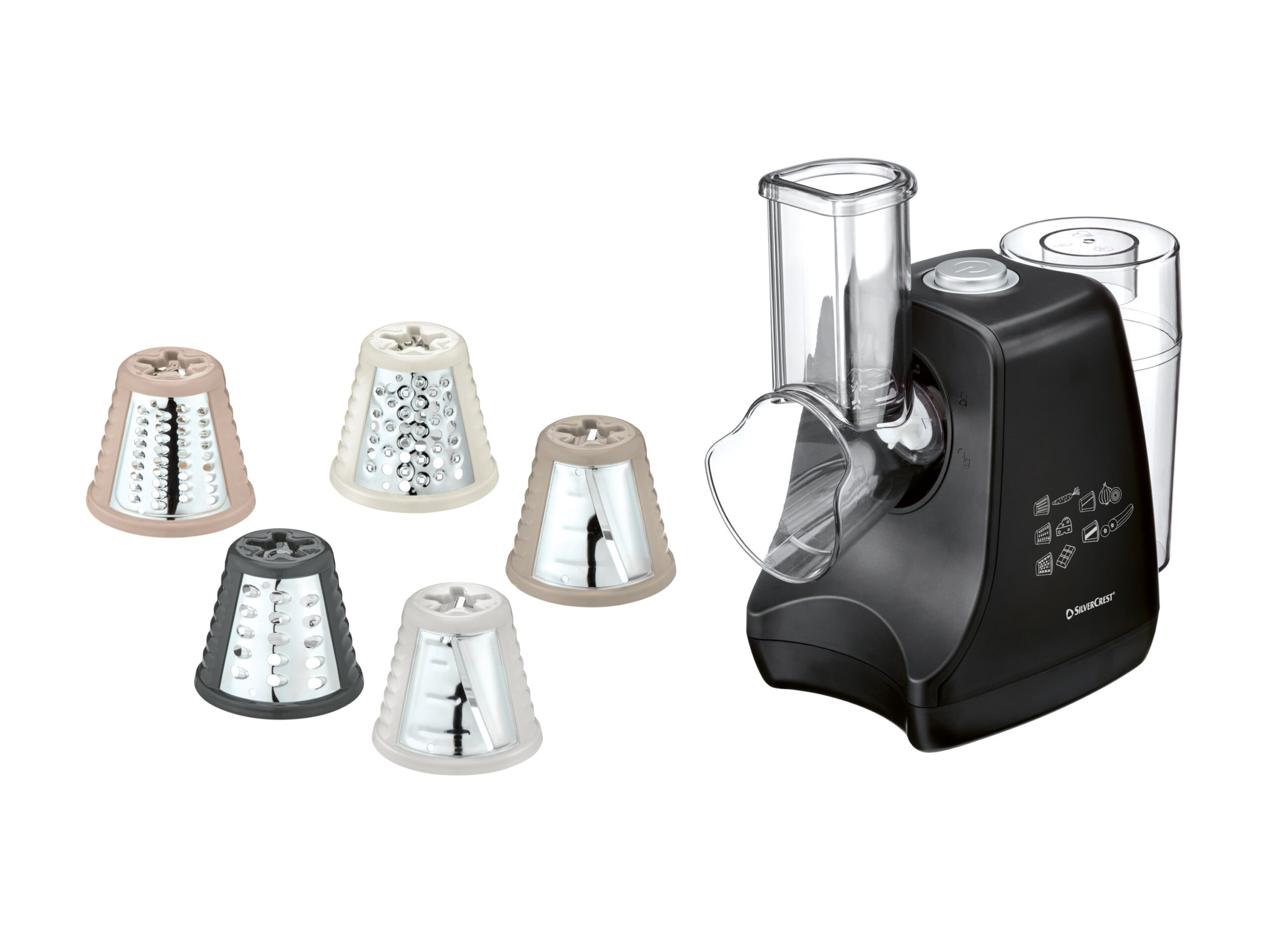 SILVERCREST Elektrische groenterasp - 5-in-1 (4054599131252)