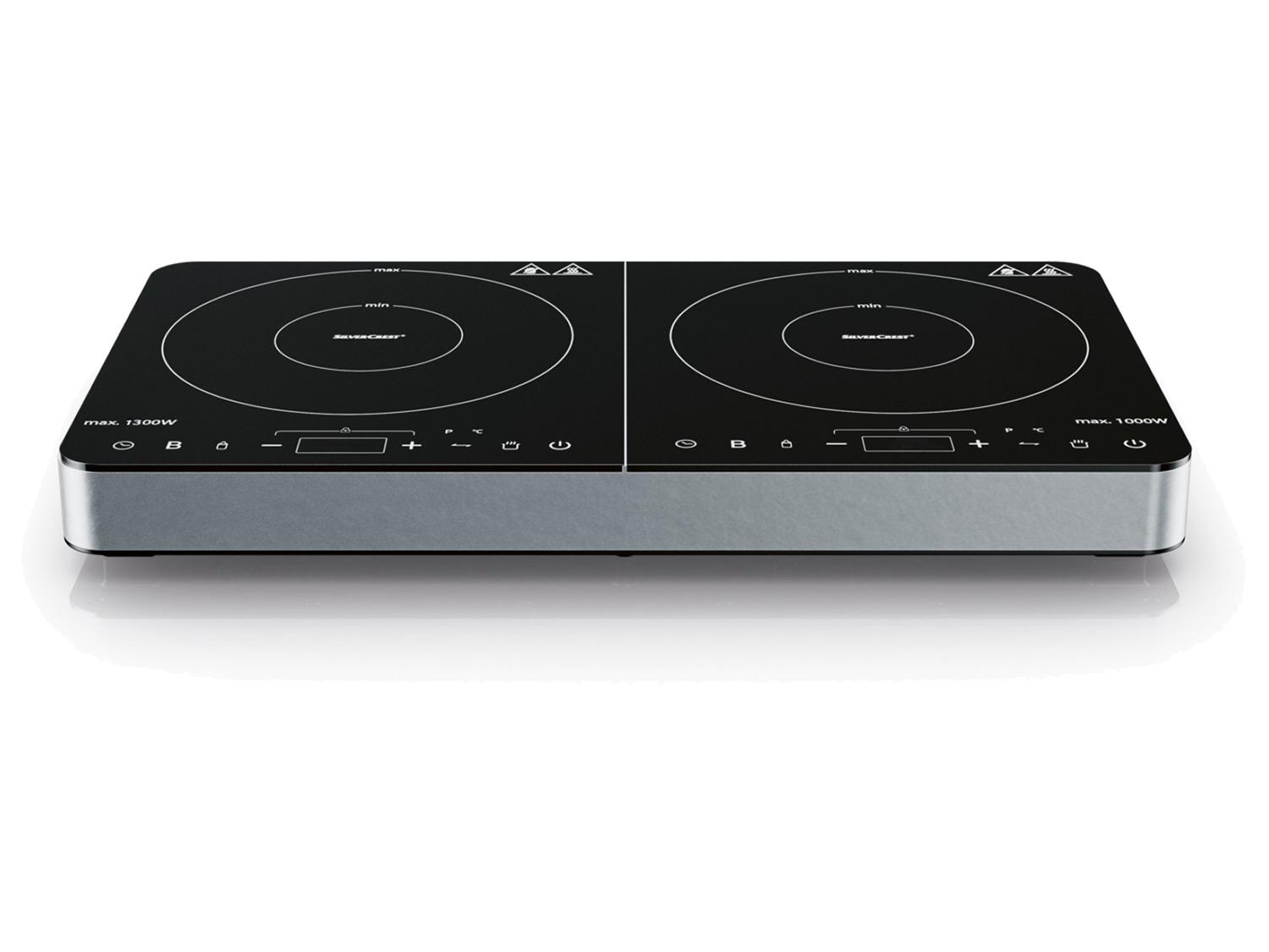 SILVERCREST KITCHEN TOOLS Dubbele inductiekookplaat (4058143090811)