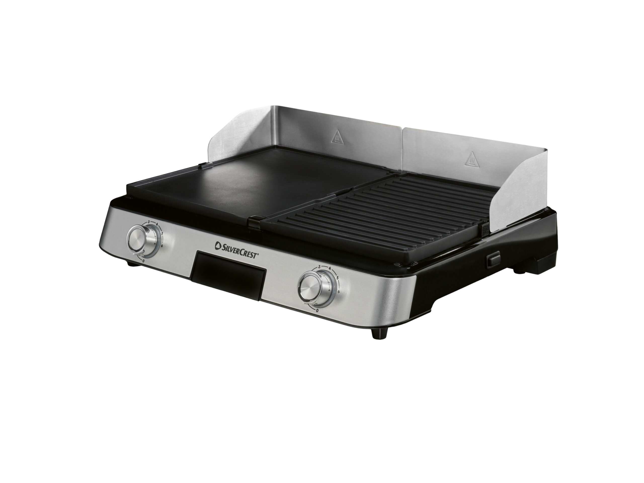 SILVERCREST Tafelgrill 2000 W - 2 aparte grillplaten (4054599286471)