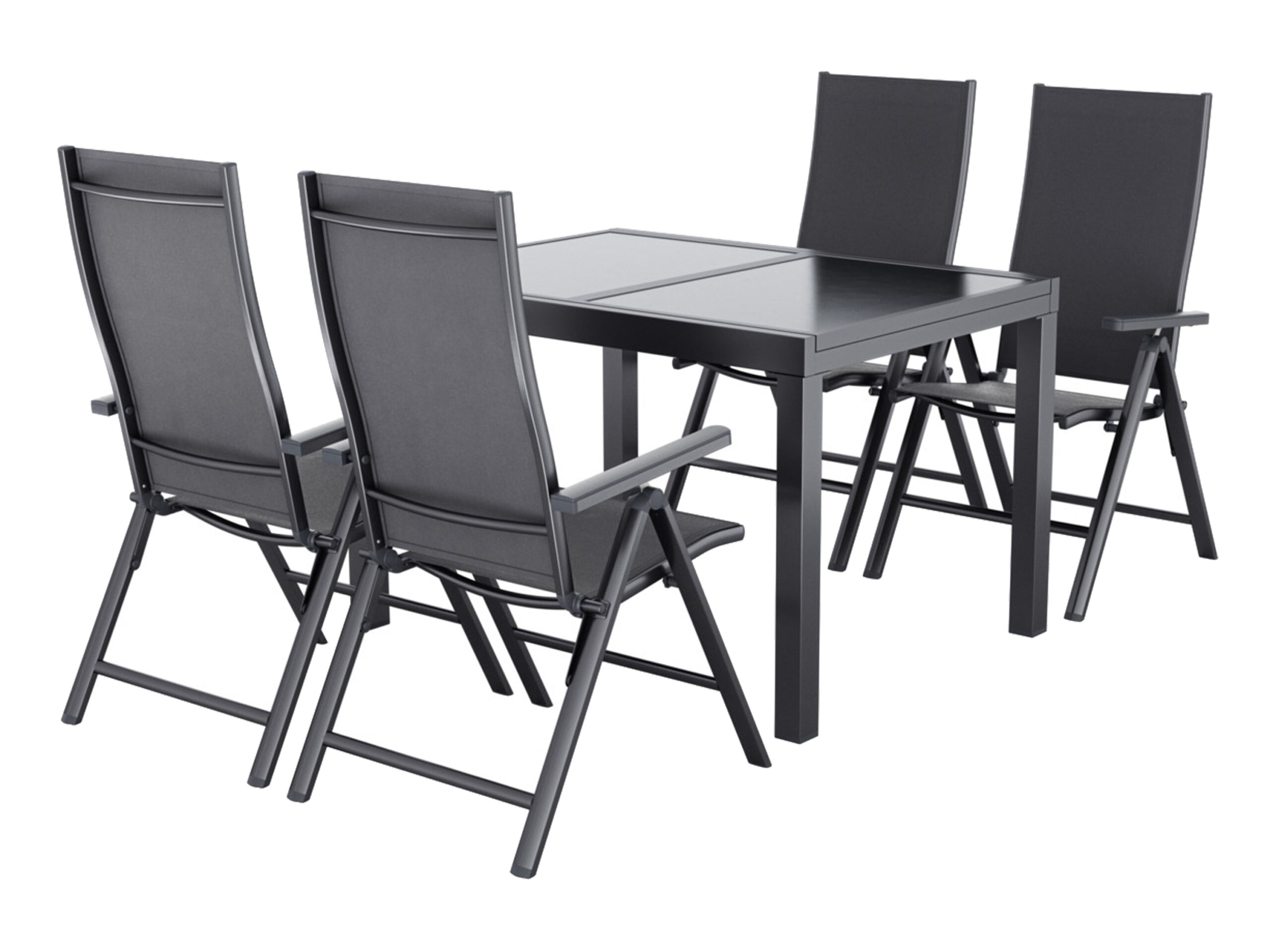 LIVARNO 2 Aluminium Tuinstoelen Houston Set