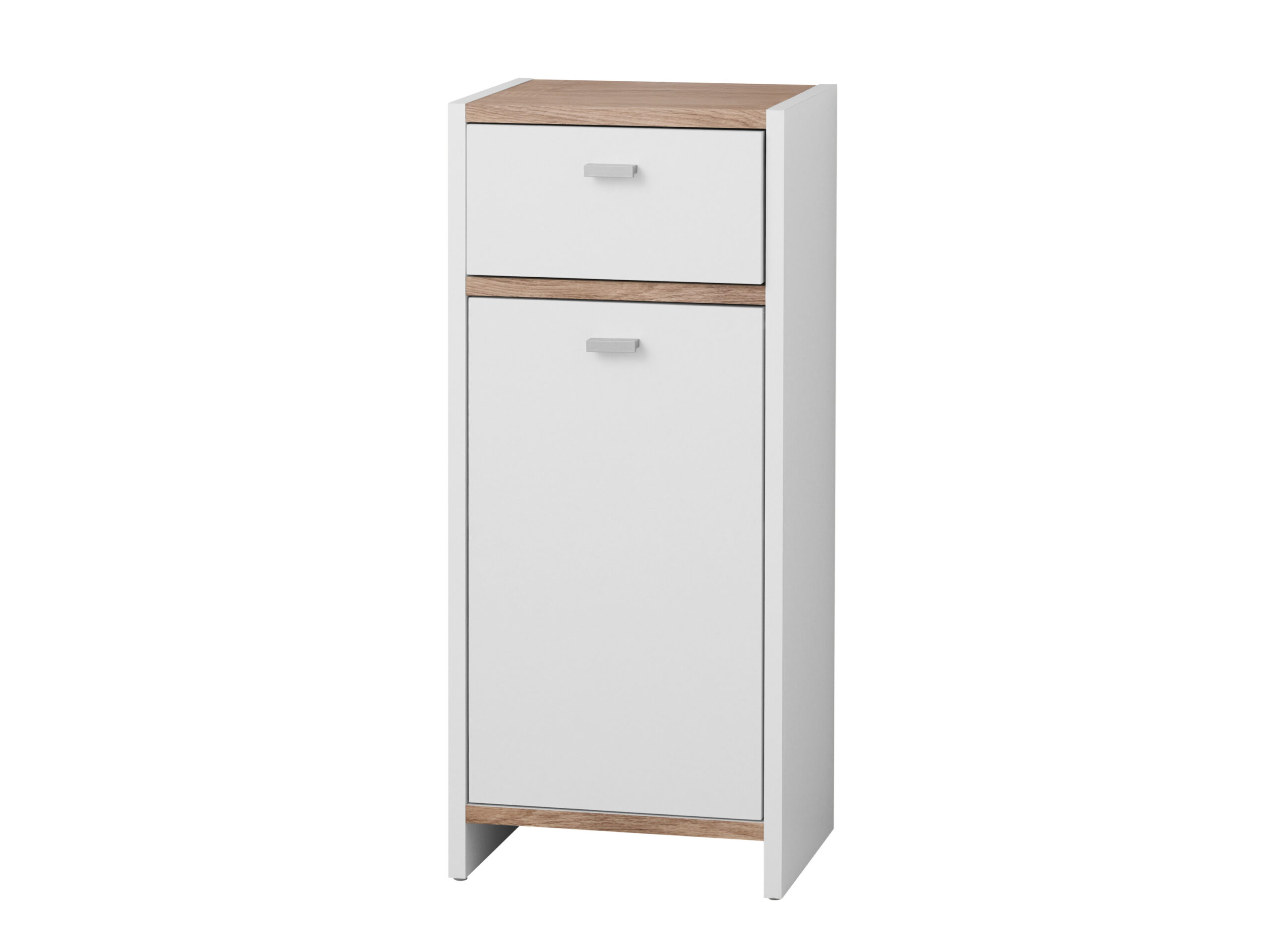 LIVARNO Badkamerkast met 1 deur en 1 lade Boston, wit (4054599426501)