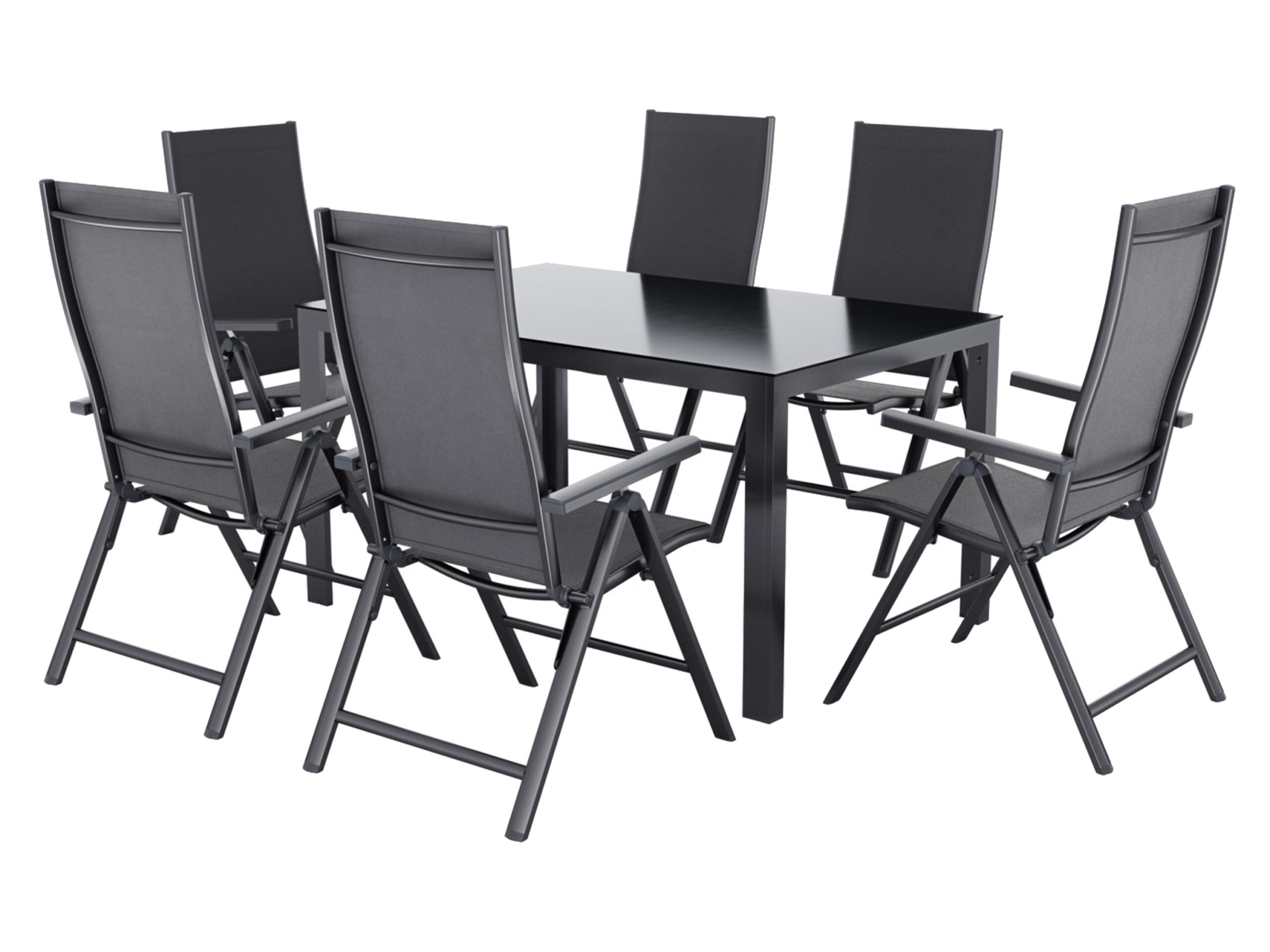 LIVARNO HOME 2 Aluminium Tuinstoelen Houston Set